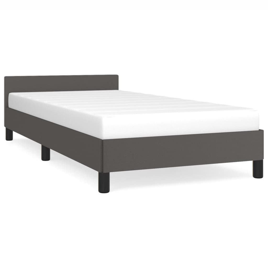 vidaXL Bett Bettgestell mit Kopfteil ohne günstig online kaufen