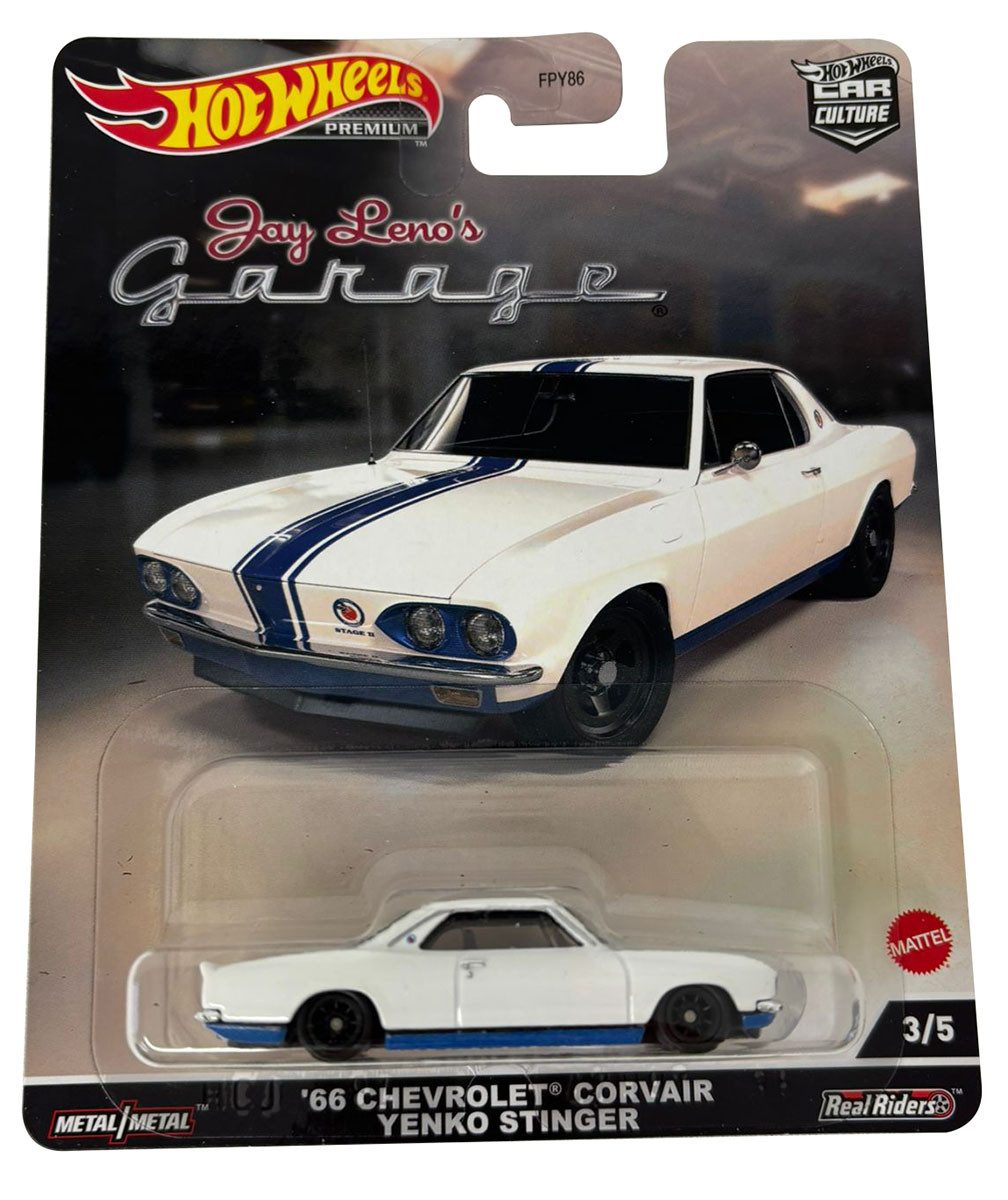 Hot Wheels Spielzeug-Auto Hot Wheels Jay Leno's Garage-Edition, '66 Chevrolet Covair Yenco Sting