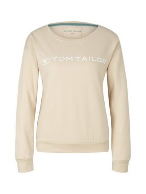 TOM TAILOR Sweatshirt Sweatshirt mit Logo Print 