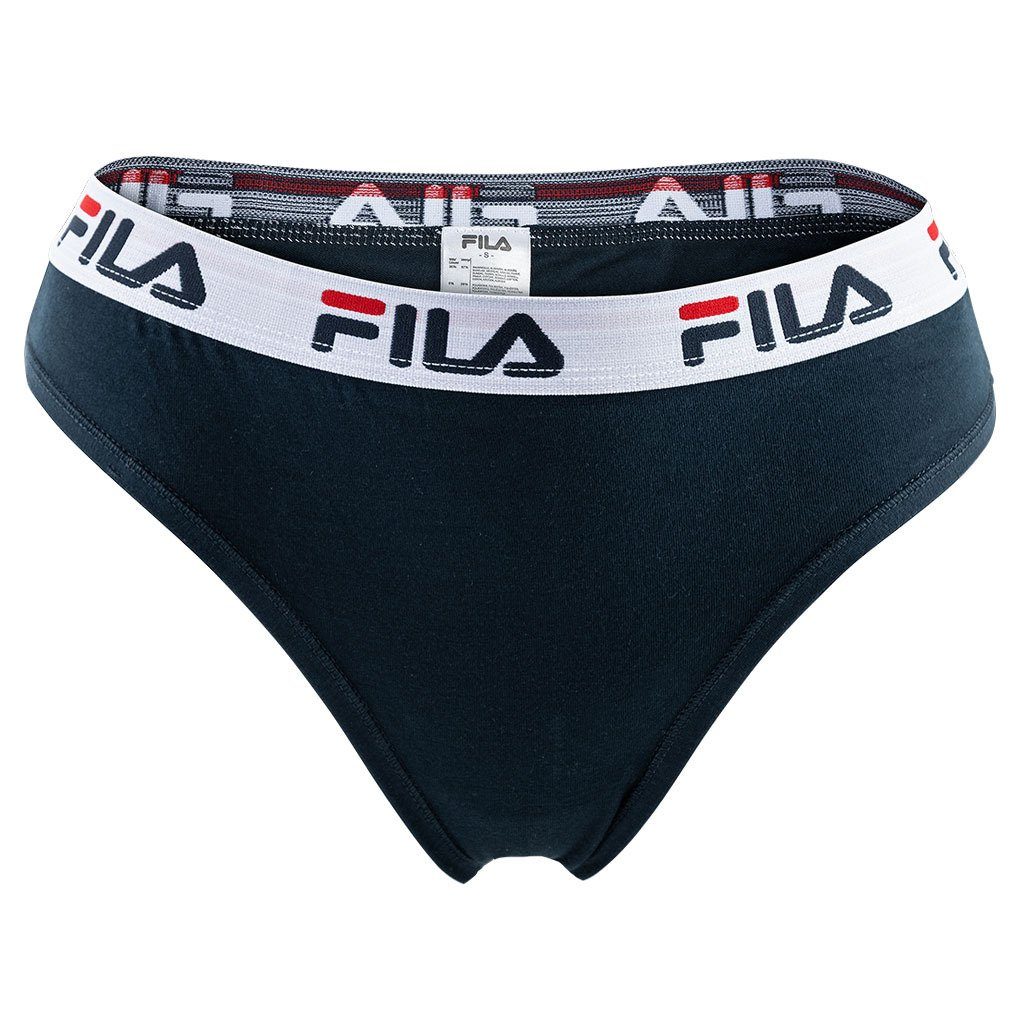 Fila Slip Damen Brazilian Slip - Pants, Logo-Bund, Cotton