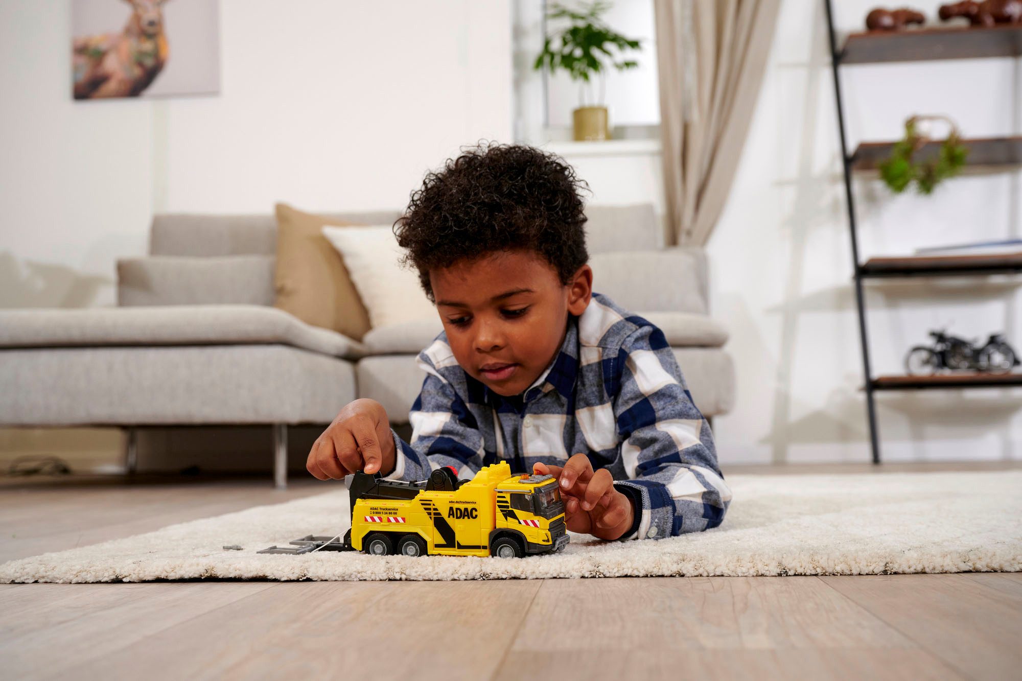 majORETTE Spielzeug-Abschlepper Volvo Truck Abschleppwagen ADAC günstig online kaufen