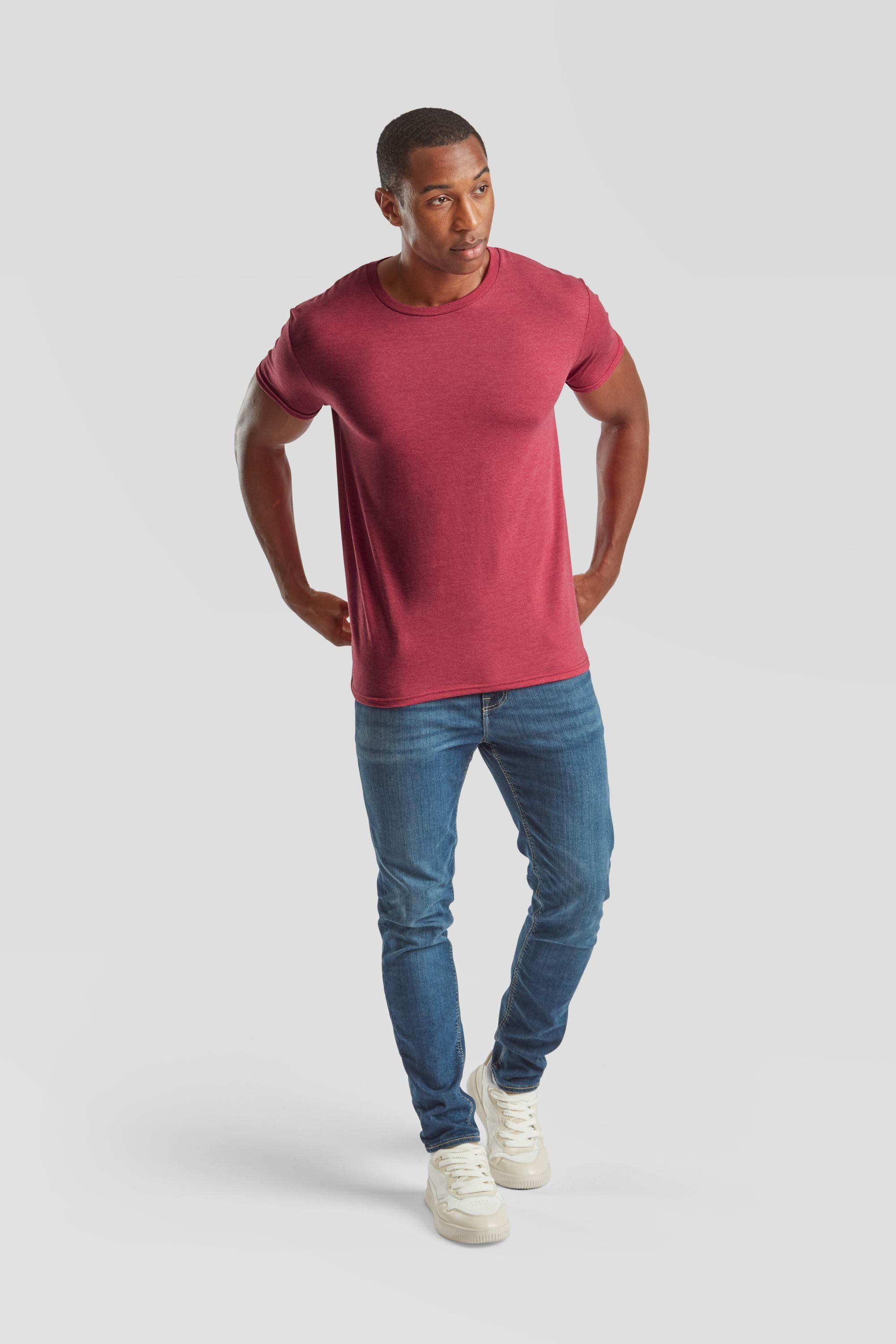 Fruit of the Loom Rundhalsshirt Iconic 150 T-Shirt – Bild 2 von 5