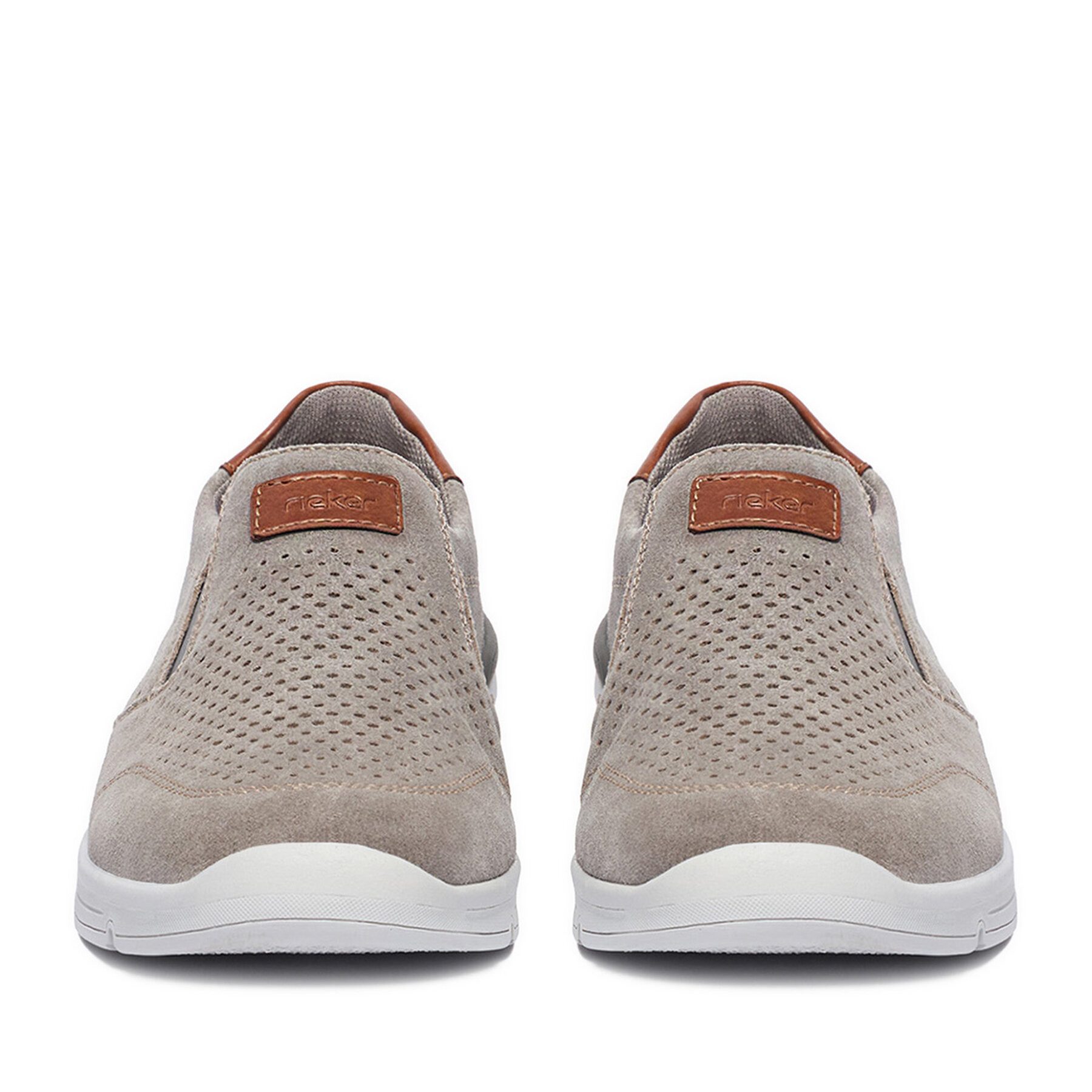 Rieker Rieker Herren-Sneaker, niedrig, Grau, 16458-42 Stiefel