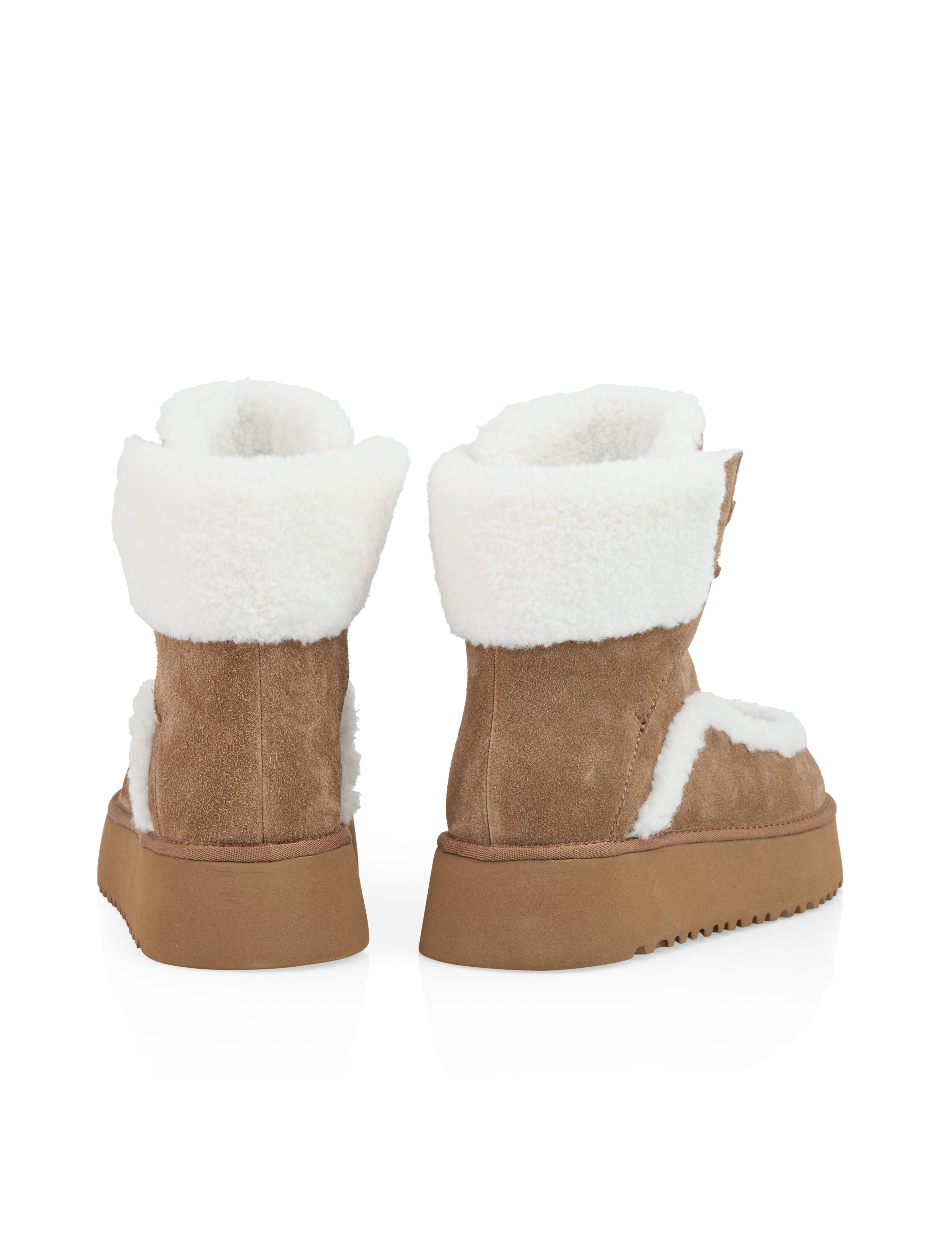 Marc Cain Plateau-Stiefelette mit Schnürung Slipper günstig online kaufen