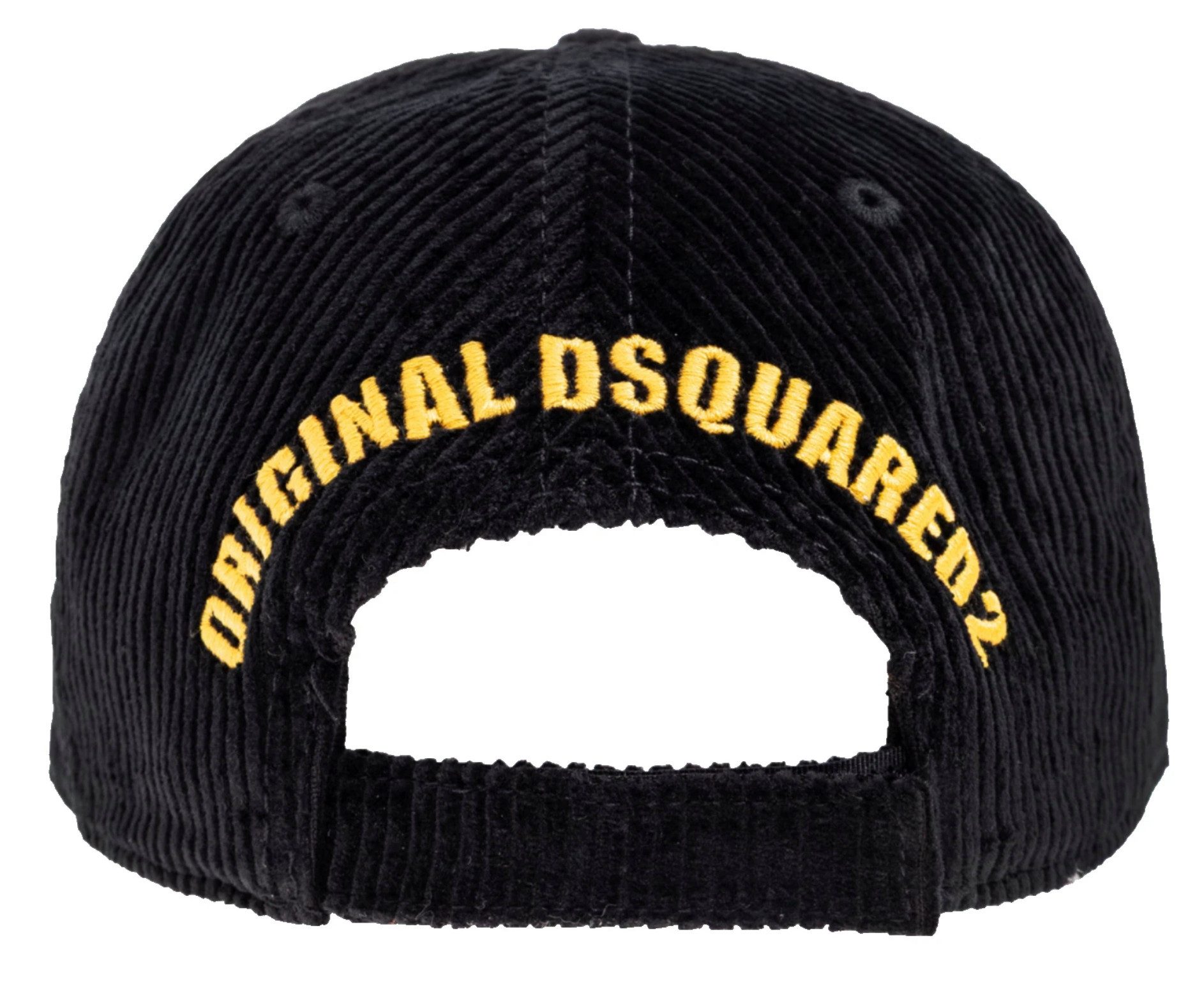 Dsquared2 Baseball Cap Basecap Fu*kin’Freezing Cap Icon Mütze Basebalkappe Hochwertiges Cordmaterial mit markanter Struktur