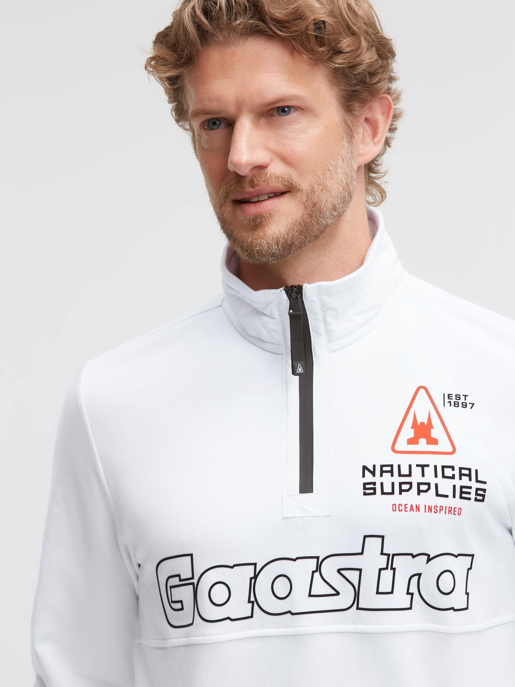 Gaastra Sweater mit Reißverschluss-Taschen – Bild 4 von 5