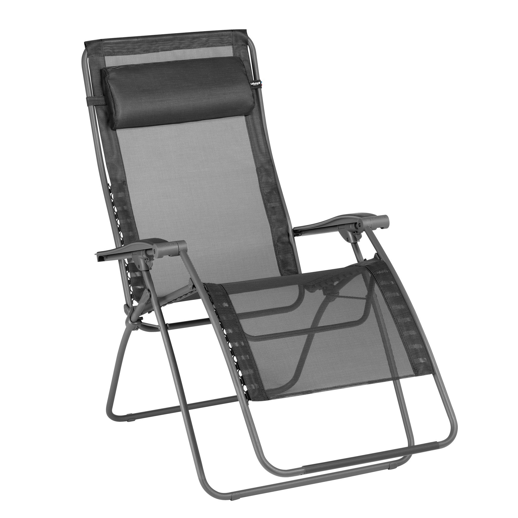 Lafuma Relaxliege Lafuma Relax Liegestuhl RSXA Clip XL black schwarz