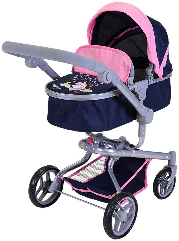 Knorrtoys® Kombi-Puppenwagen Boonk - Magic Unicorn günstig online kaufen
