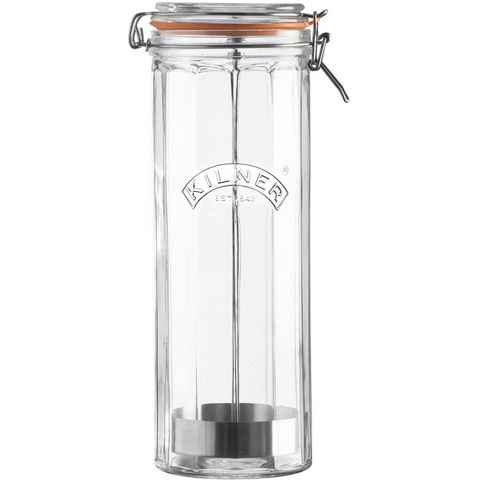 KILNER Vorratsglas, Glas, (1-tlg), für Spaghetti, spülmaschinengeeignet, 2 Liter
