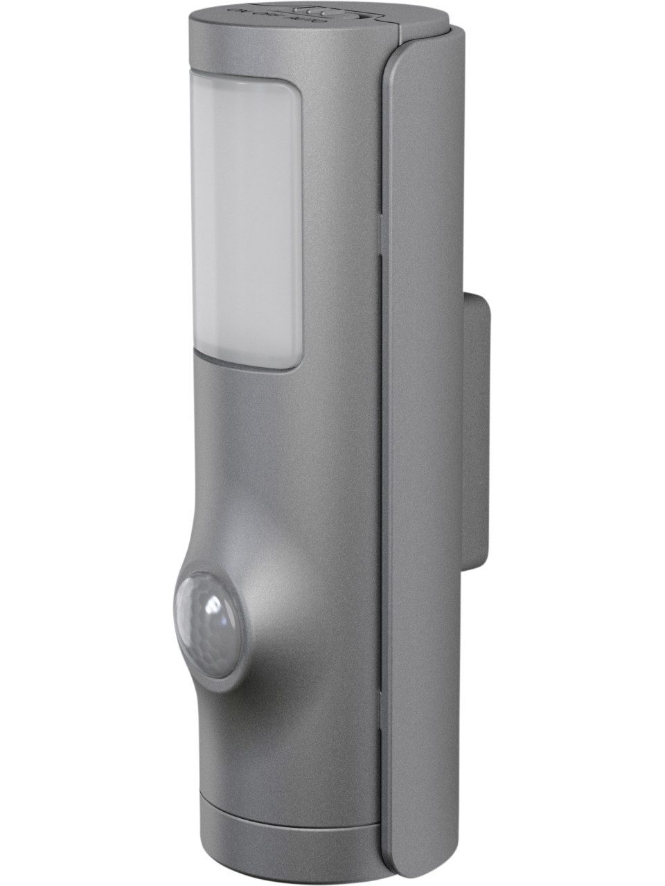 Ledvance Nachtlicht Ledvance LED Nachtlicht Nightlux Torch silber, Inkl. Leuchtmittel, Nicht dimmbar ohne Bewegungsmelder