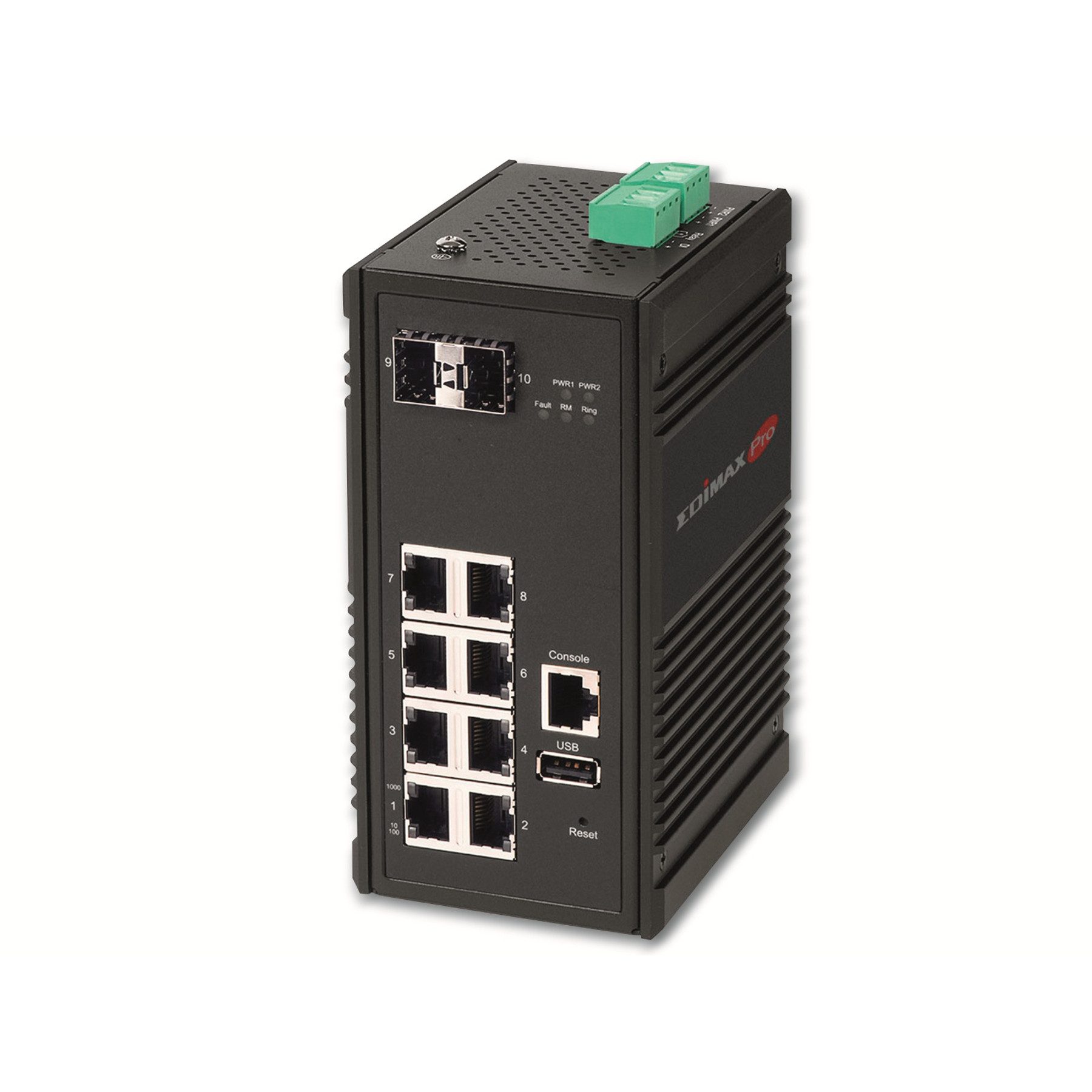 EDIMAX Industrie-Switch IGS-5208, 8-port Netzwerk-Switch