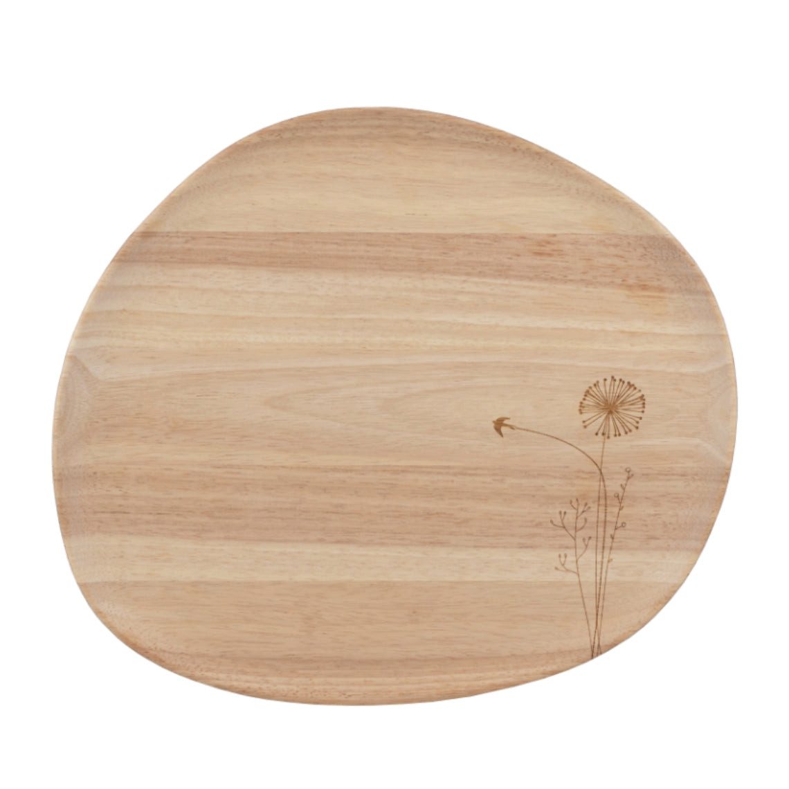 Räder Design Tablett Dekotablett aus Holz mit Blumen von räder design Sommerblume