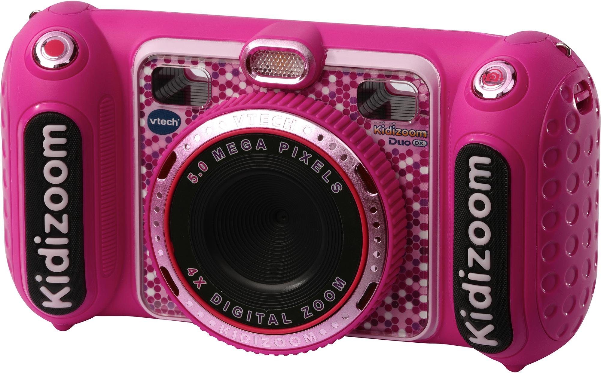 Vtech® Kidizoom Duo DX, pink Kinderkamera (5 MP, inklusive Kopfhörer)