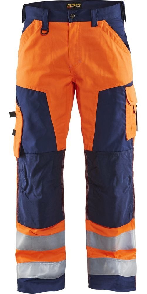 Blåkläder Arbeitshose High Vis Arbeitshose Ohne Werkzeugtaschen