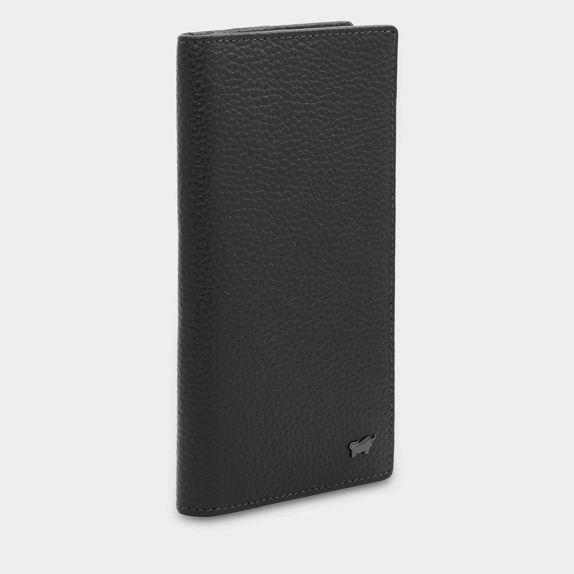 Braun Büffel Brieftasche THEO RFID Brieftasche 14 Kartenfächer schwarz