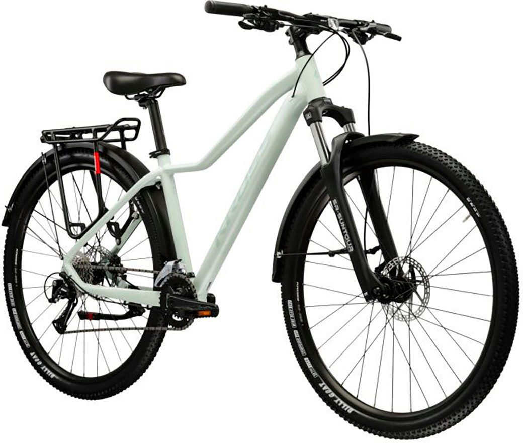 Thumbnail - Kross Mountainbike Damen Hardtail Lea 4.0 EQ, 16 Gang Shimano ACERA M3020 Schaltwerk, Kettenschaltung