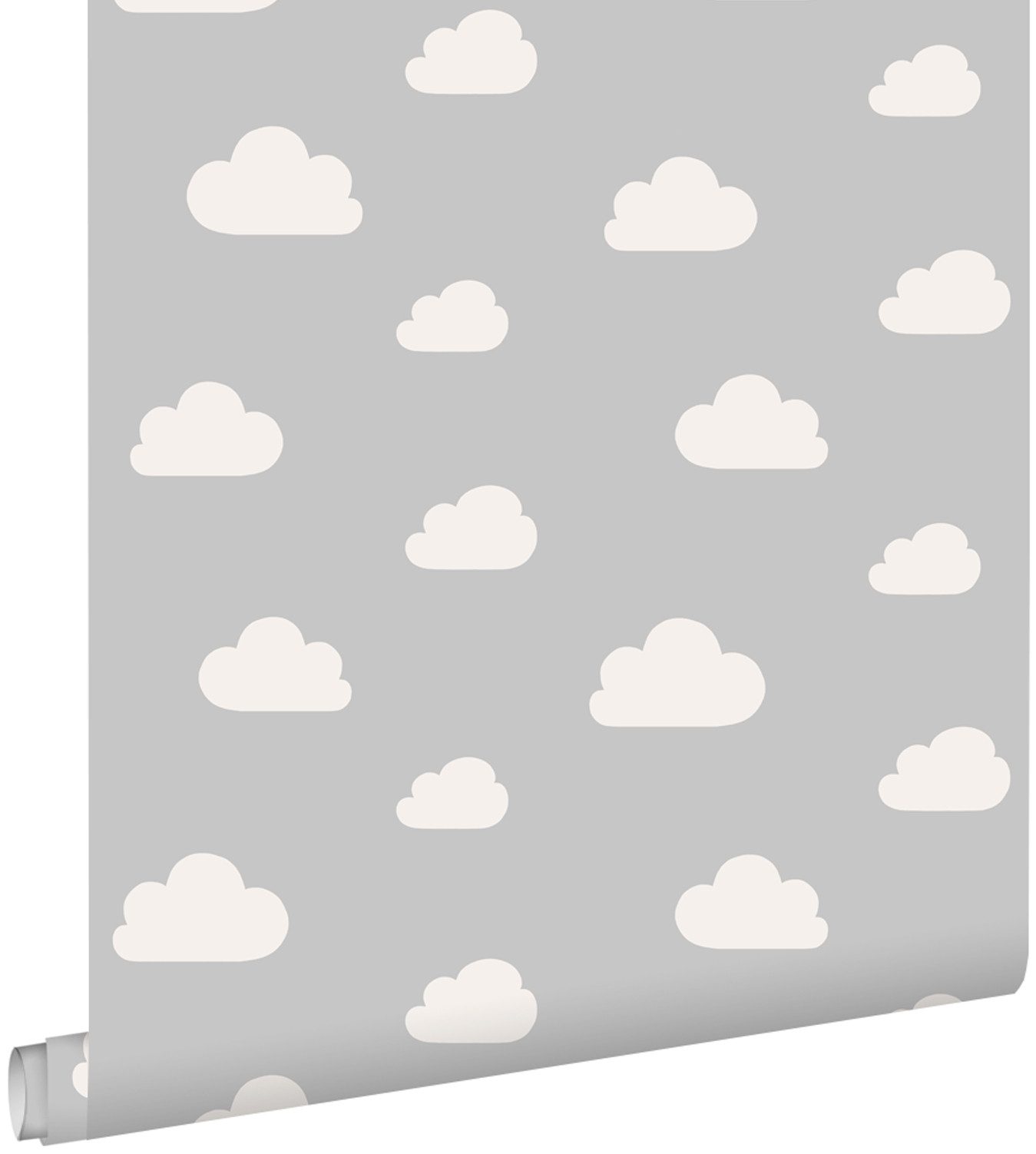 ESTAhome Mustertapete kleine Wolken
