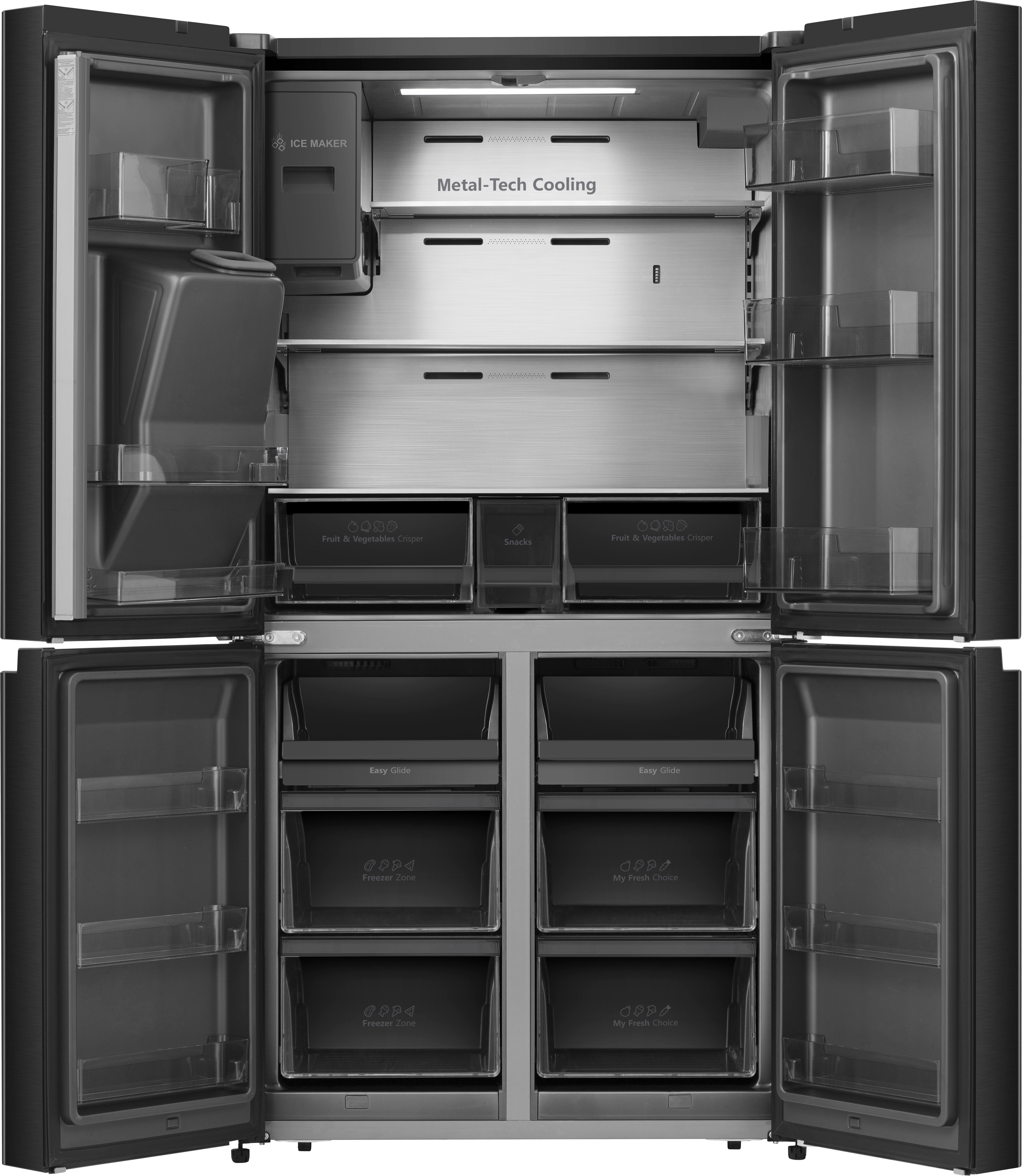 Hisense Multi Door RQ760N4BFE, 178,5 cm visine, 91,4 cm širine