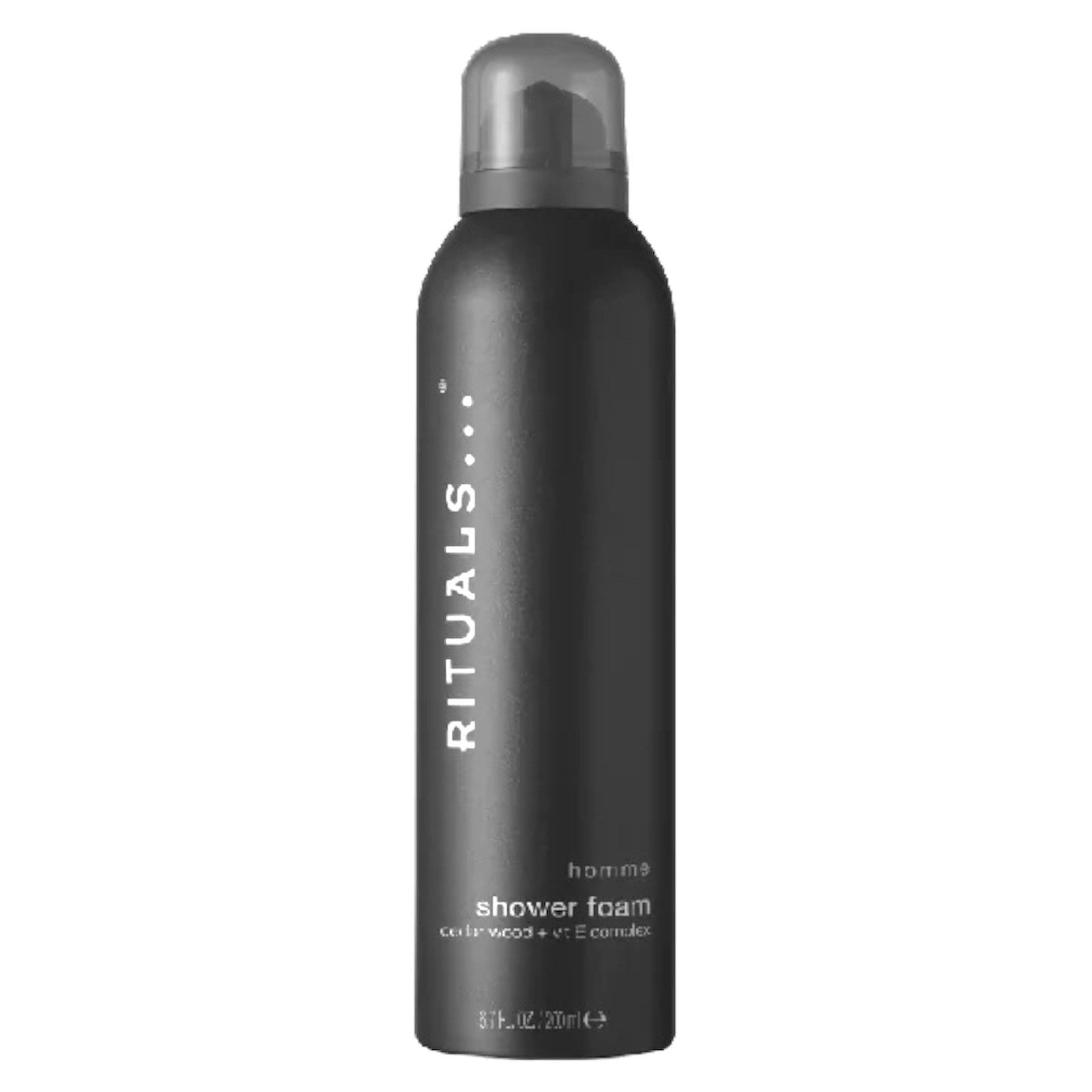Rituals Duschschaum Rituals Homme Duschgel 200 ml, Der Zedernholz-Vitamin-E-Komplex belebt und erfrischt die Haut.