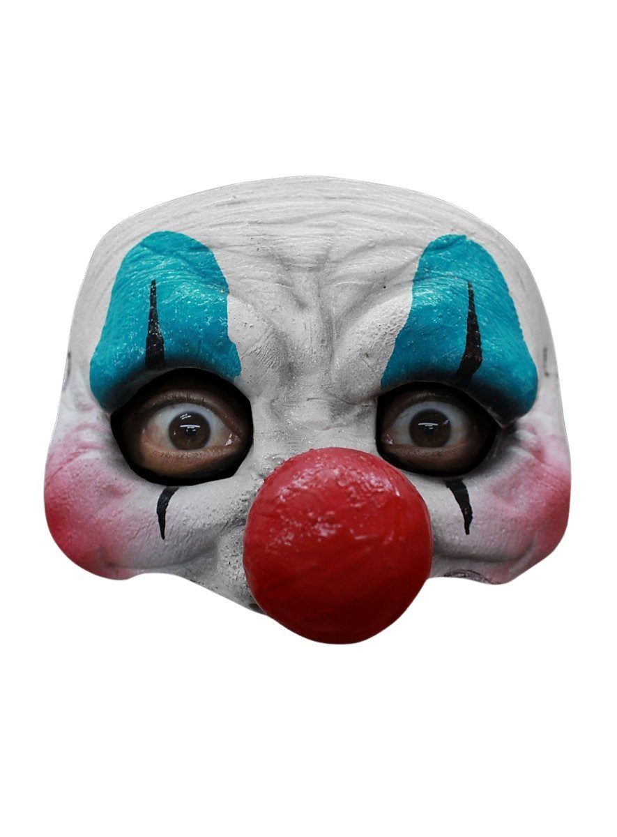 Verkleidungsmaske Happy Clown Maske - für Karneval Faschingskostüm