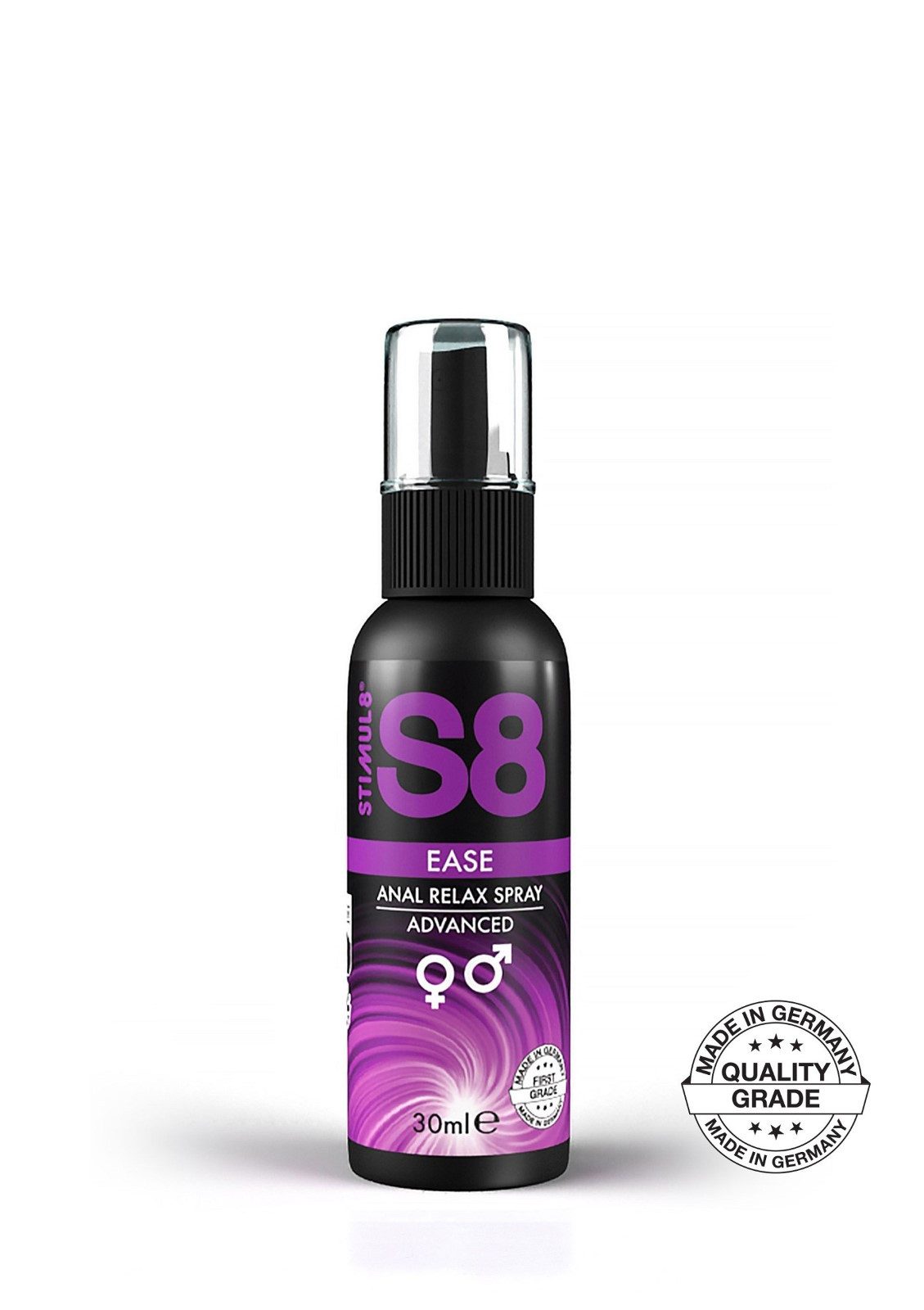 Analgleitgel 30 ml - Stimul8 S8 - S8 Ease Anal Relax Spray 30ml - -