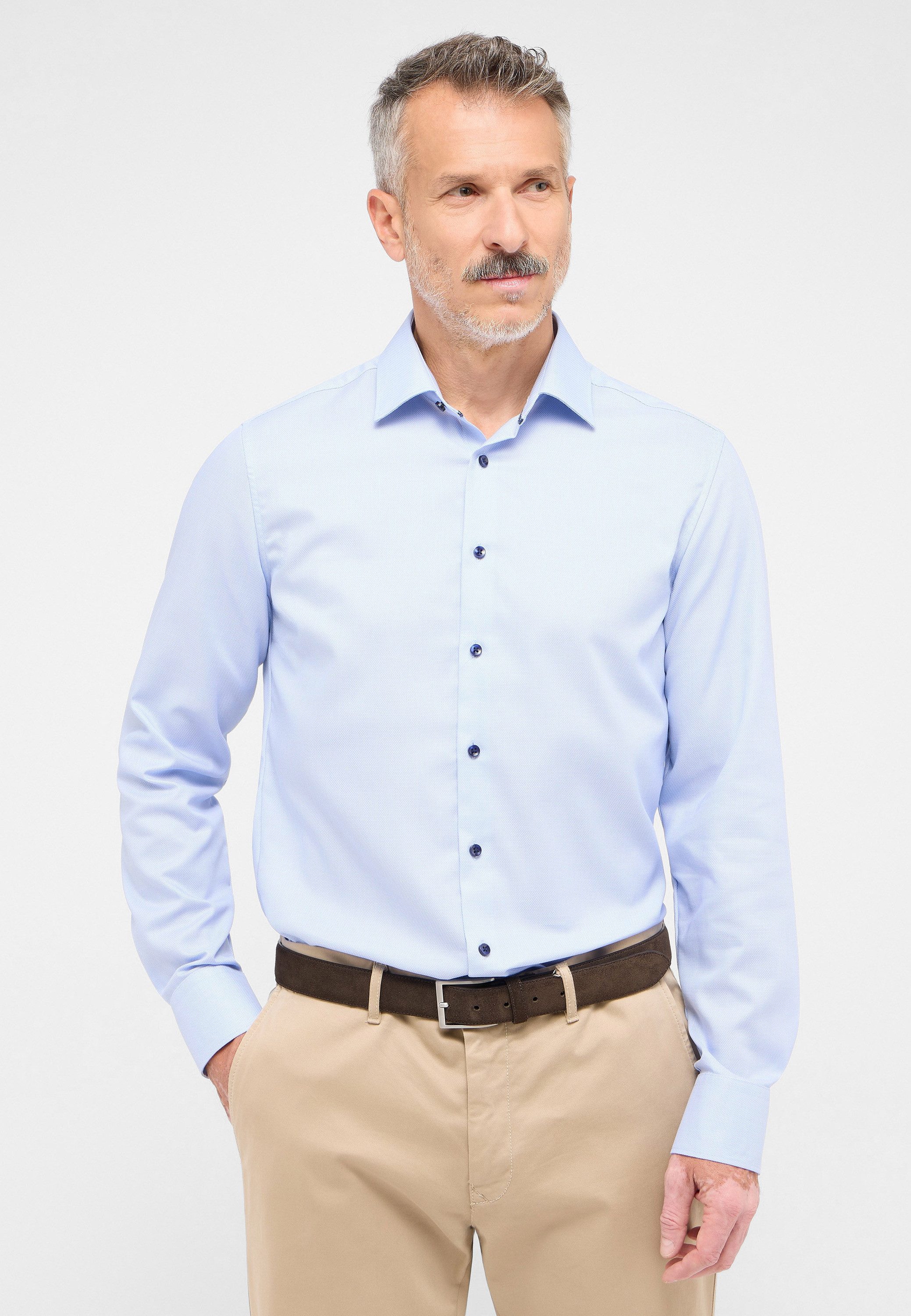 Eterna Langarmhemd SLIM FIT NON IRON günstig online kaufen