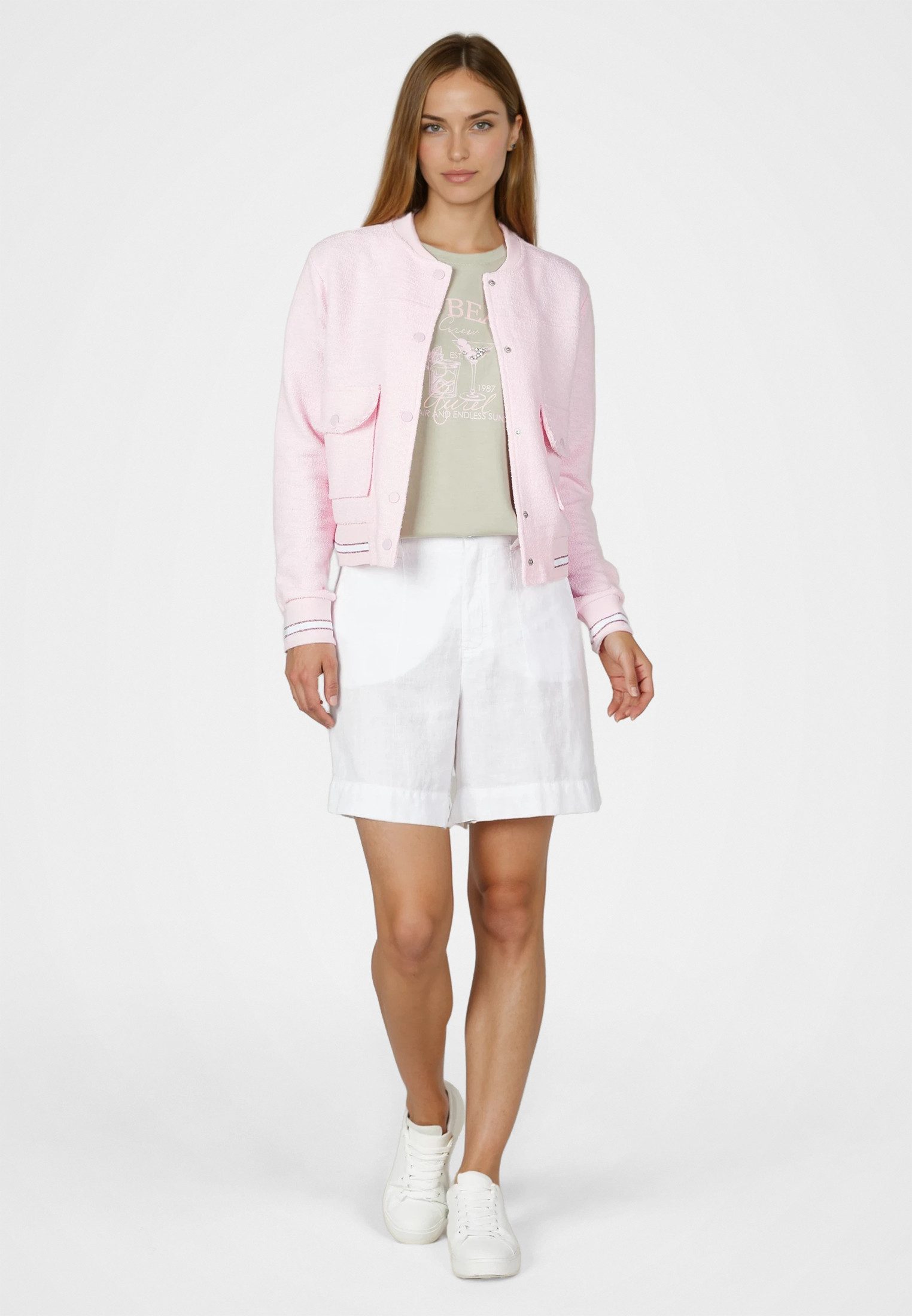 MARC AUREL Shorts aus Leinen