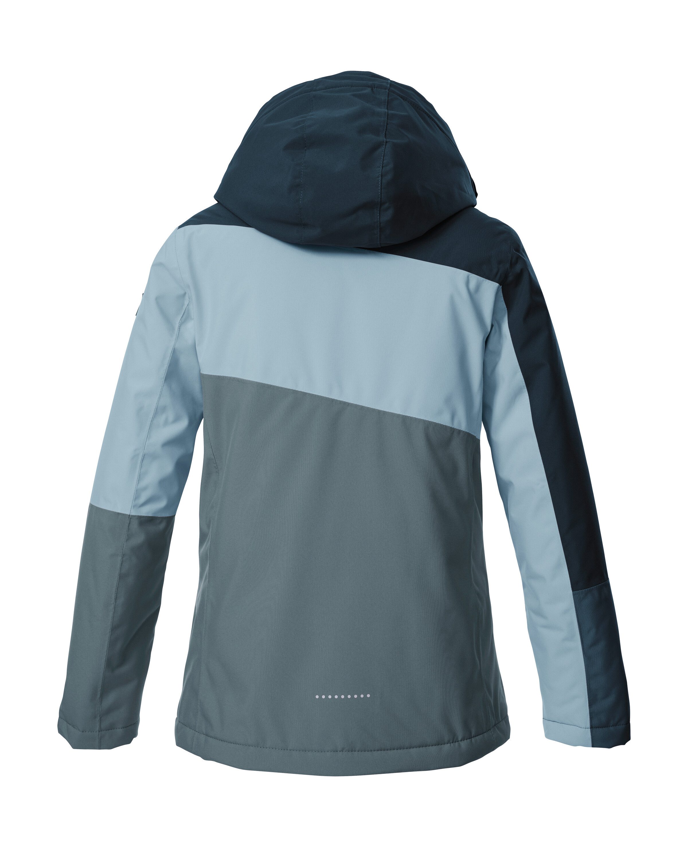 Killtec Funktionsjacke KOW 218 GRLS JCKT Winddichte, wasserdichte Kinderjacke mit verstellbarer Kapuze