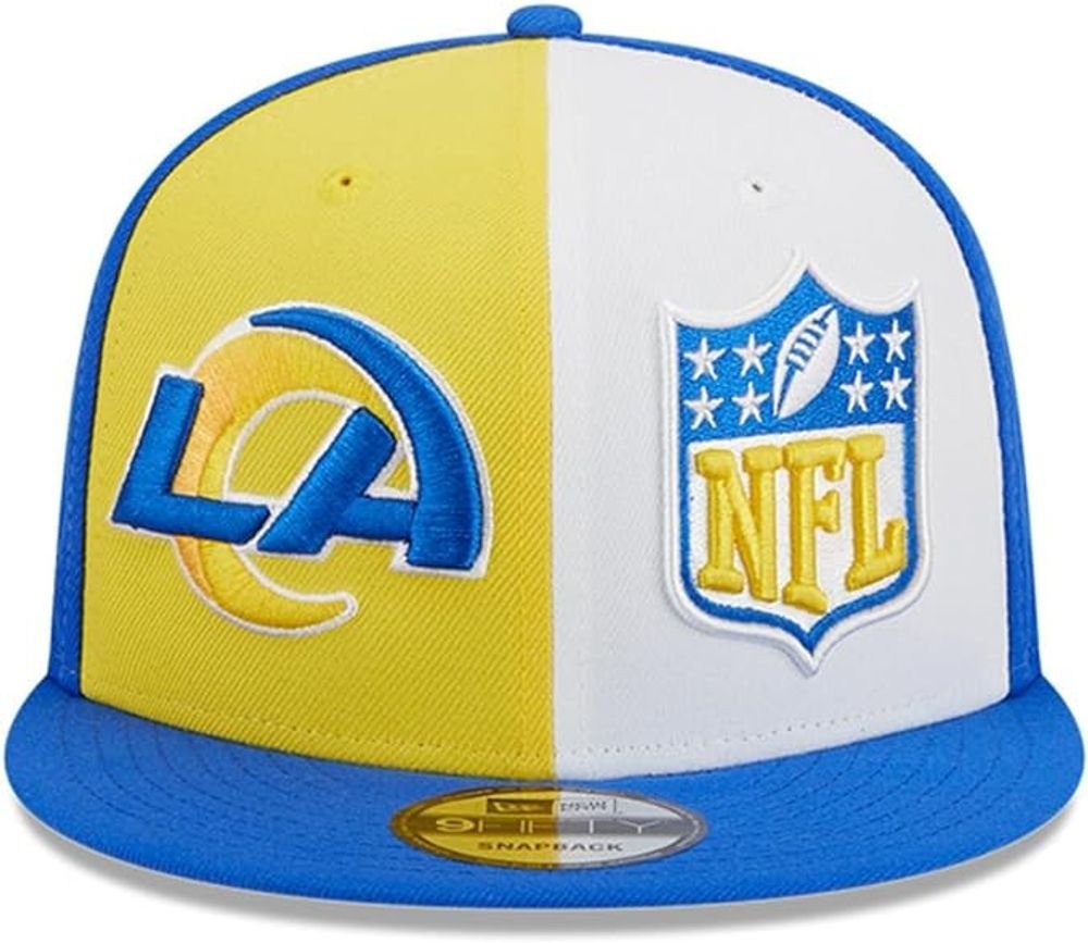 New Era Snapback Cap LOS NFL 2023 ANGELES RAMS Snapback Official 9FIFTY Cap Sideline Game