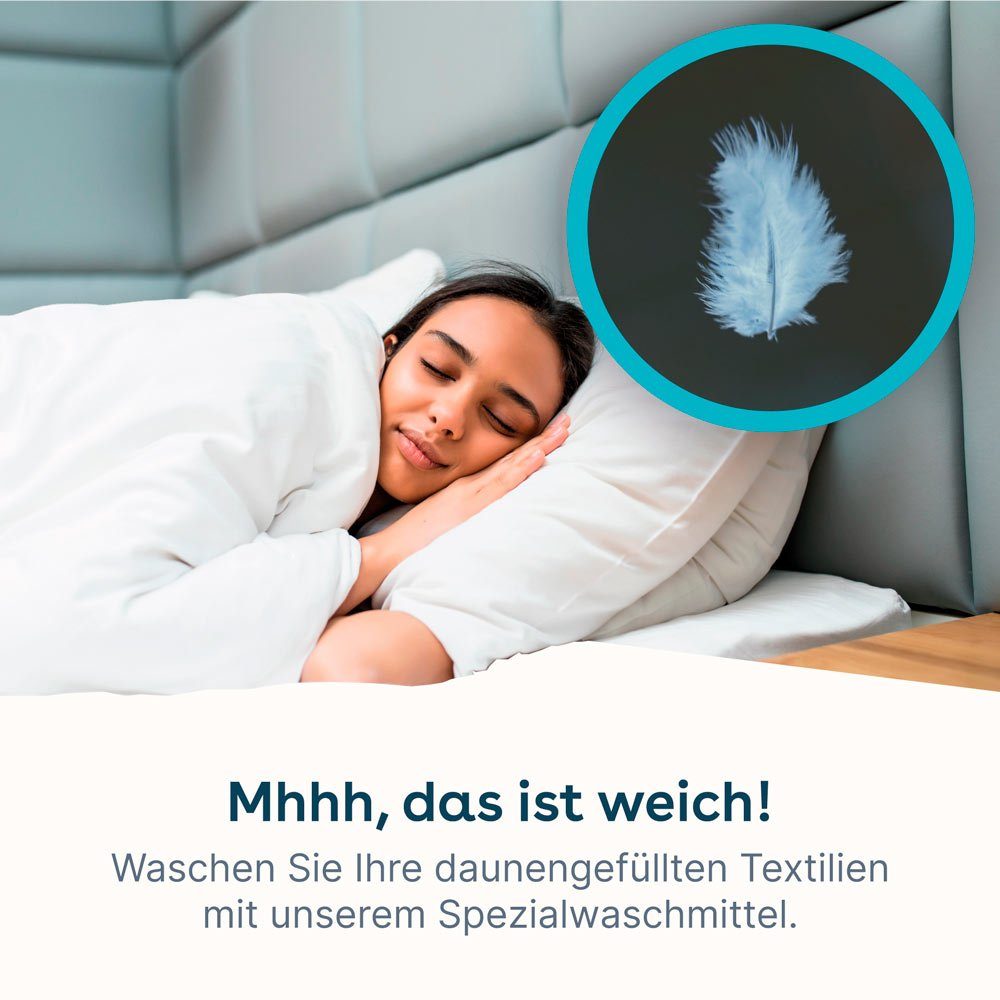 eco:fy Daunenwaschmittel Spezialwaschmittel (1-St. Silikon- und Phosphatfrei)