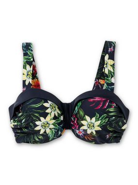 sheego by Joe Browns Bandeau-Bikini-Top Große Größen, mit verstellbaren, abnehmbaren Trägern