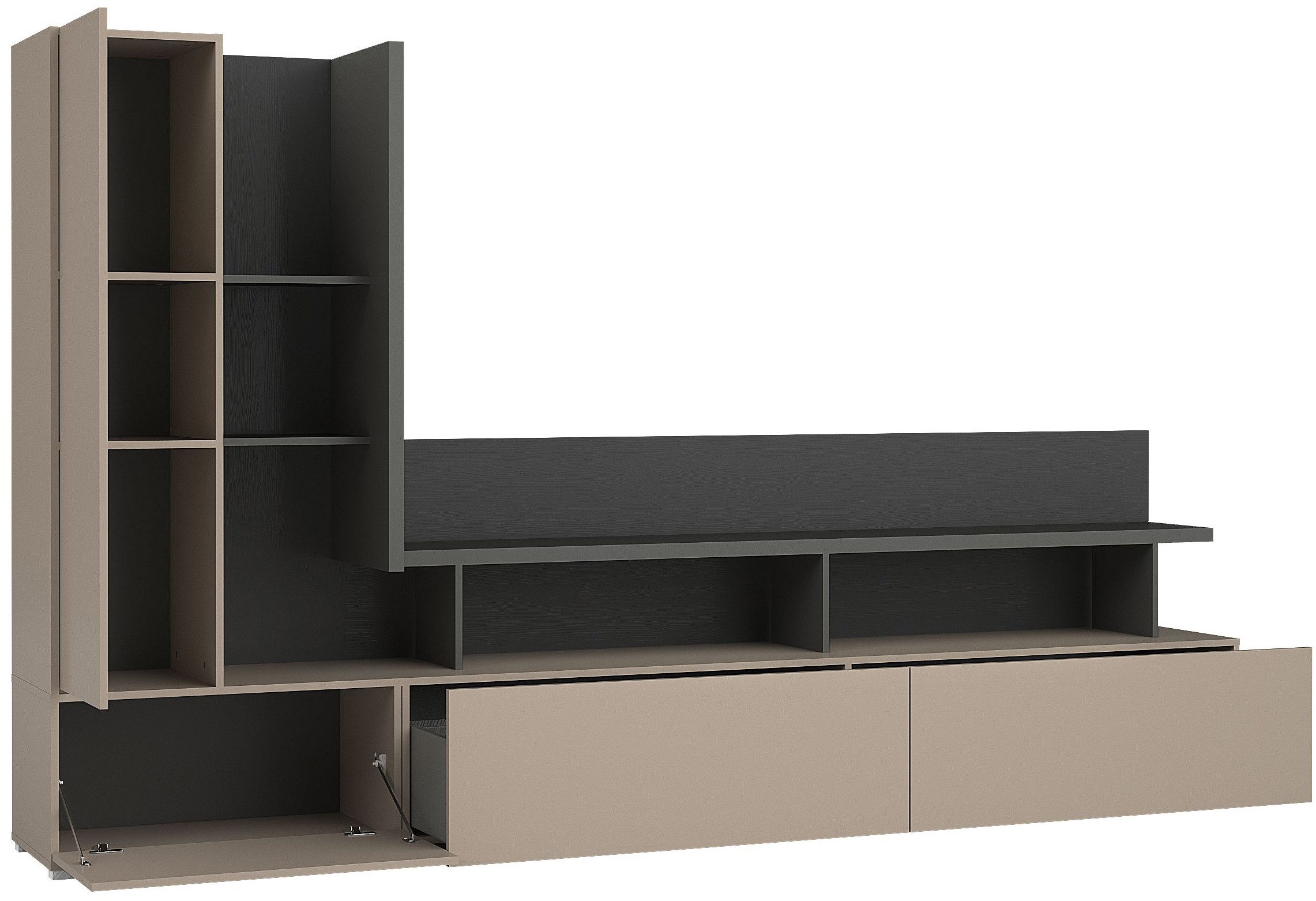 Home affaire Wohnwand Serio, Breite 270 cm.