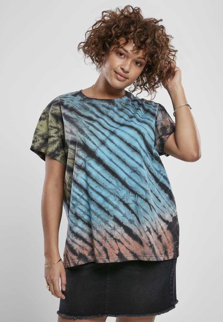 Rundhalsshirt Ladies Tie Dye Boyfriend Tee Damen T-Shirt