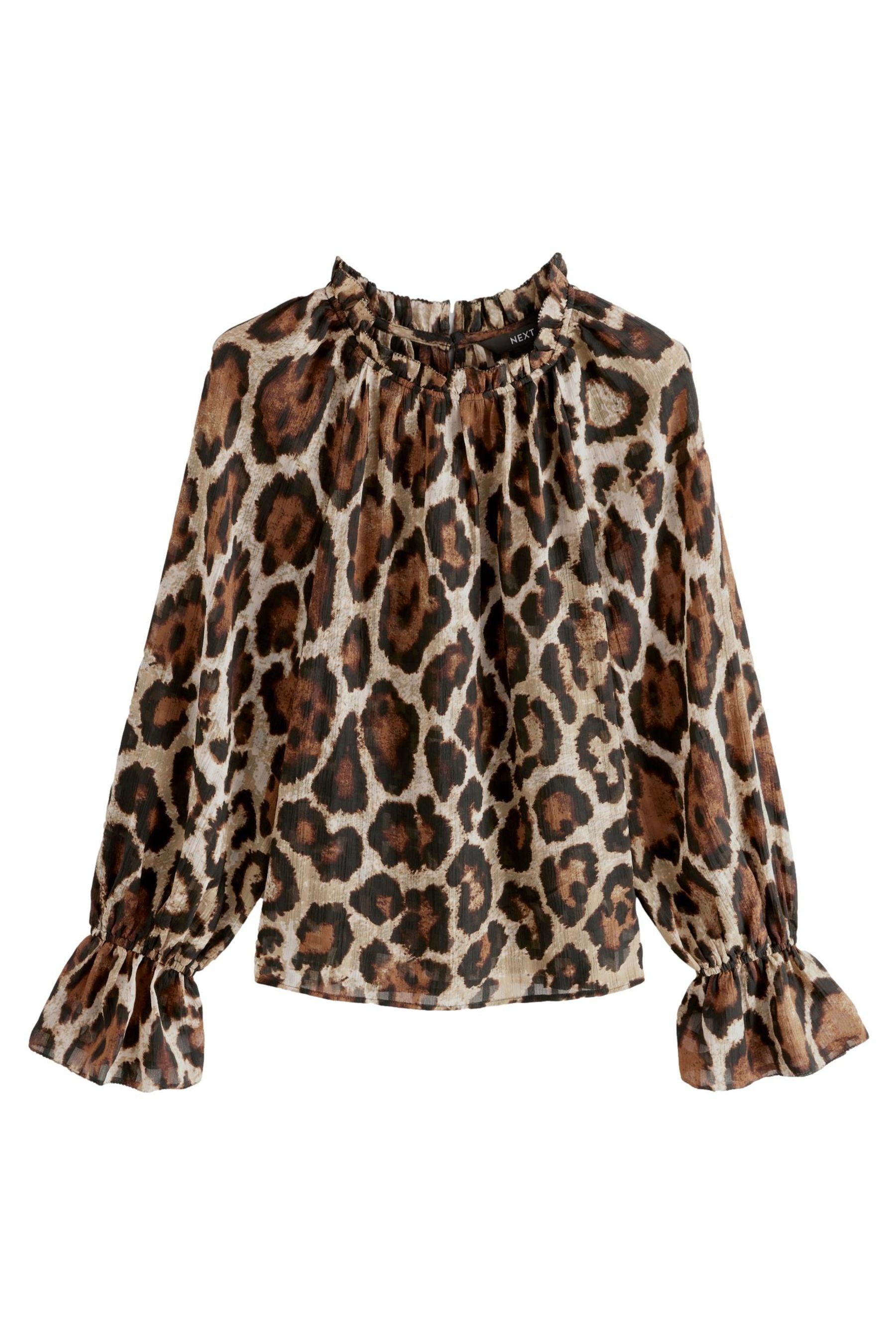 Next Langarmbluse Bluse mit voluminösen langen Ärmeln (1-tlg) günstig online kaufen