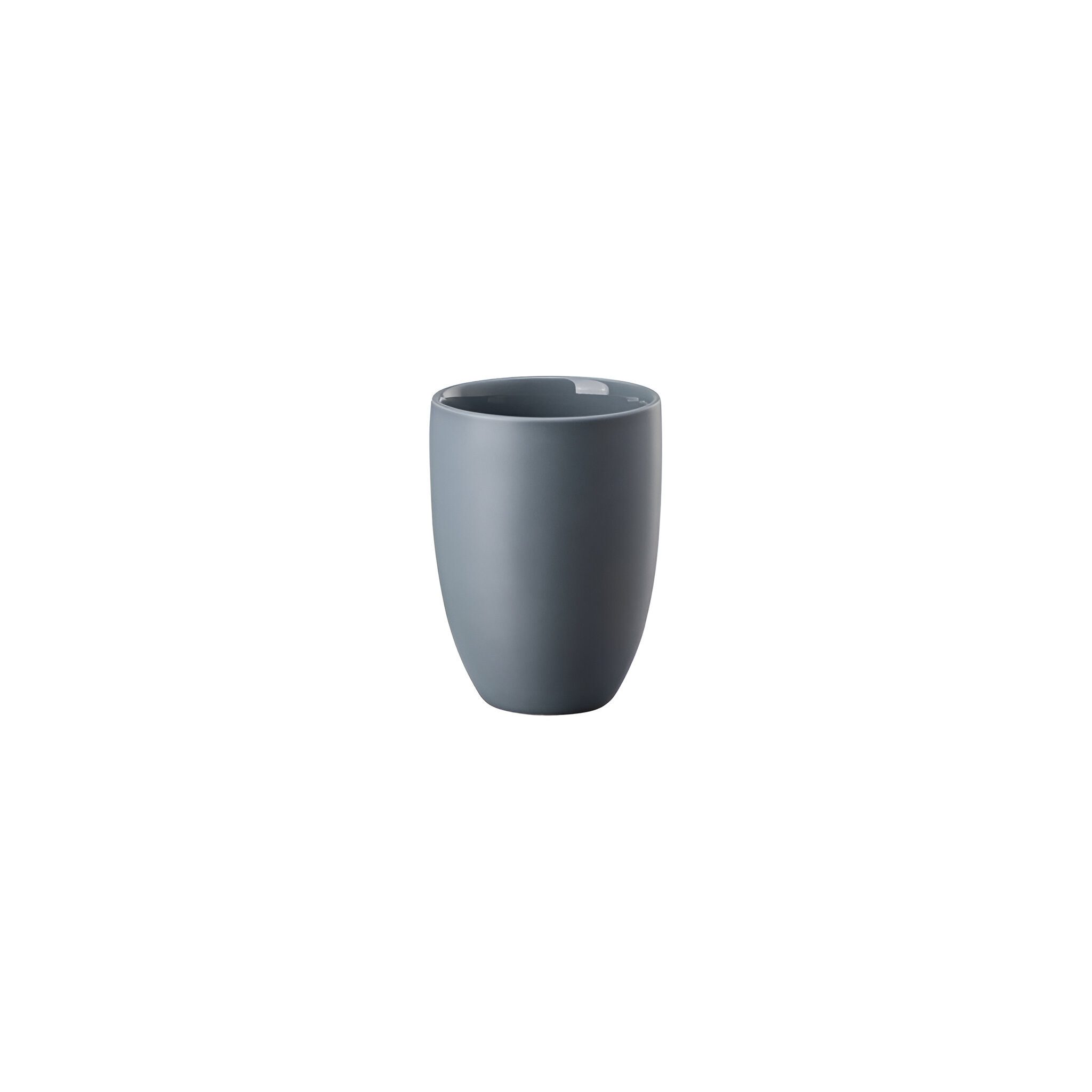 Rosenthal Becher Becher doppelwandig - Rosenthal the mug+ Comfort Blue, Porzellan, Lebensmittelkontaktsicher + Mikrowellengeeignet + Spülmaschinenfest