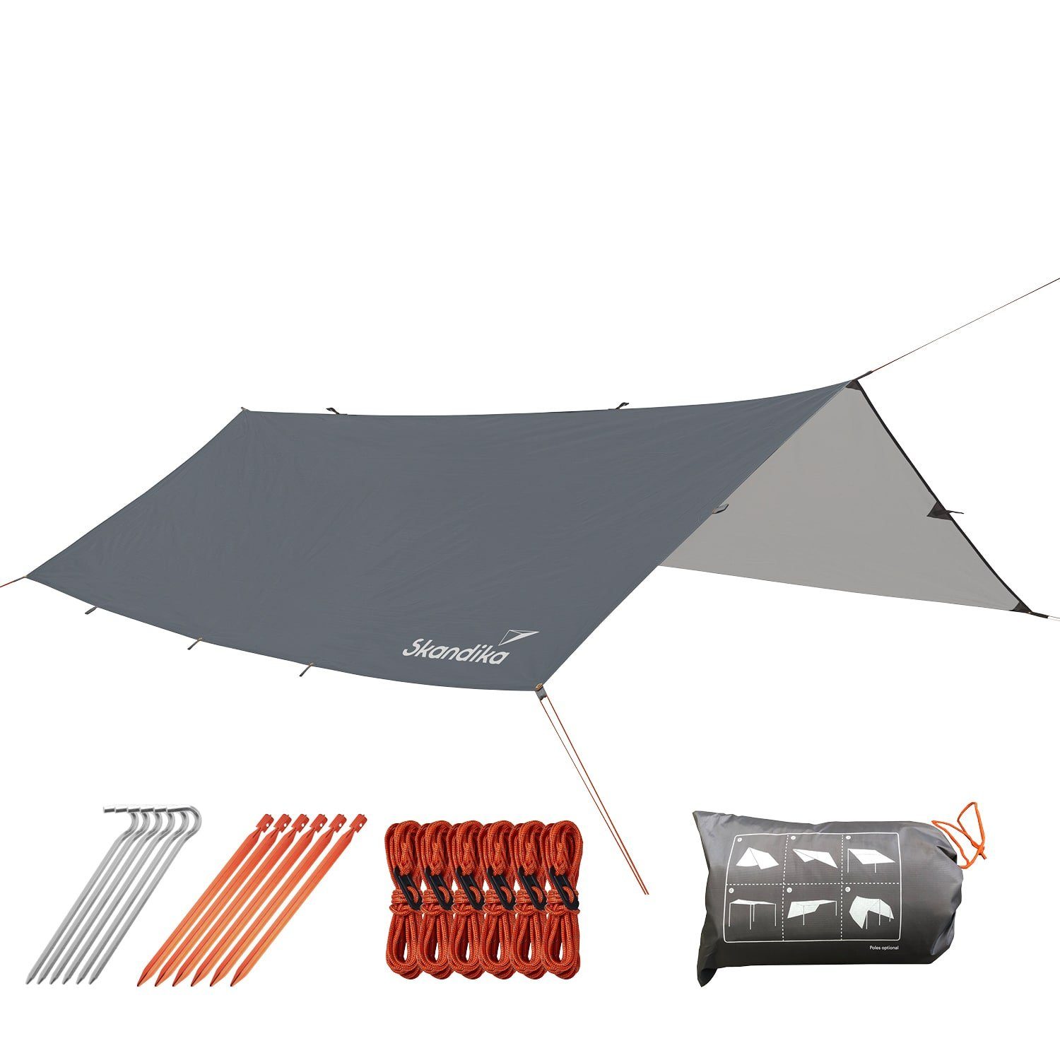 Sonnensegel XL 5 x 3 m, Sonnenschutz rechteckig, wasserdicht, UPF 50+