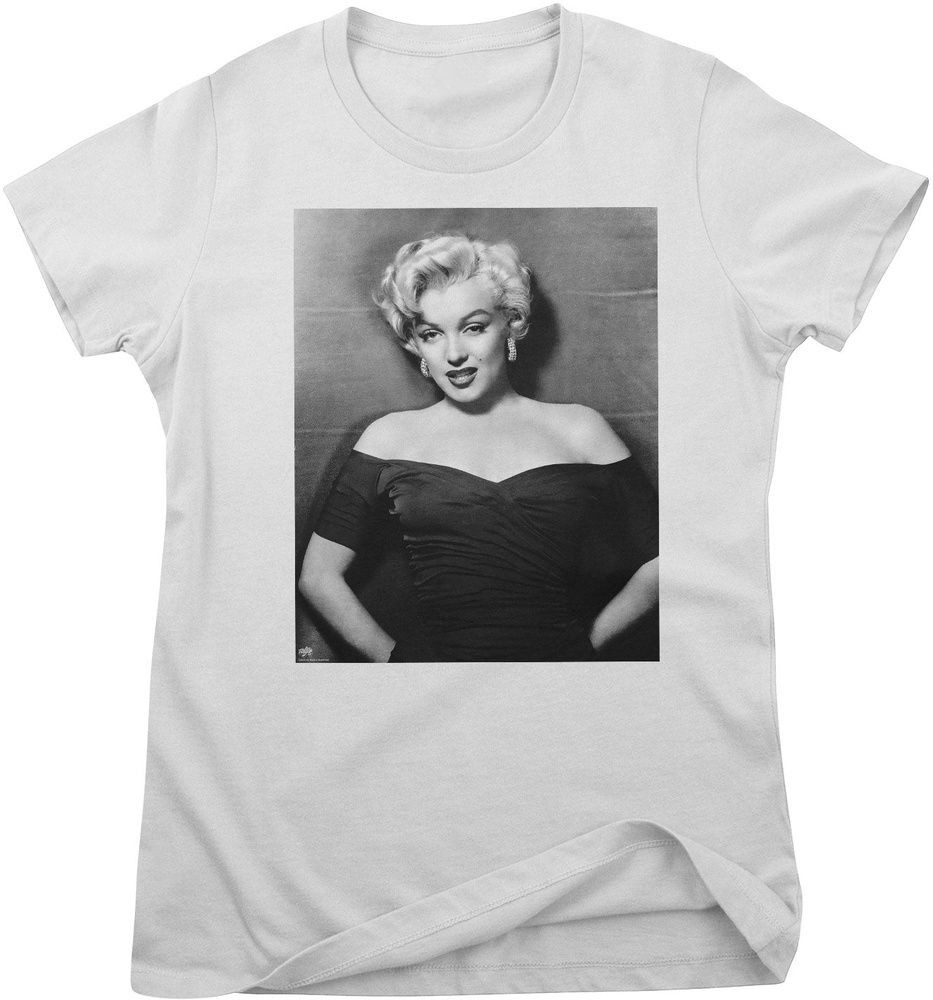 Marilyn Monroe T-Shirt Can't Look Away From You Girly Tee