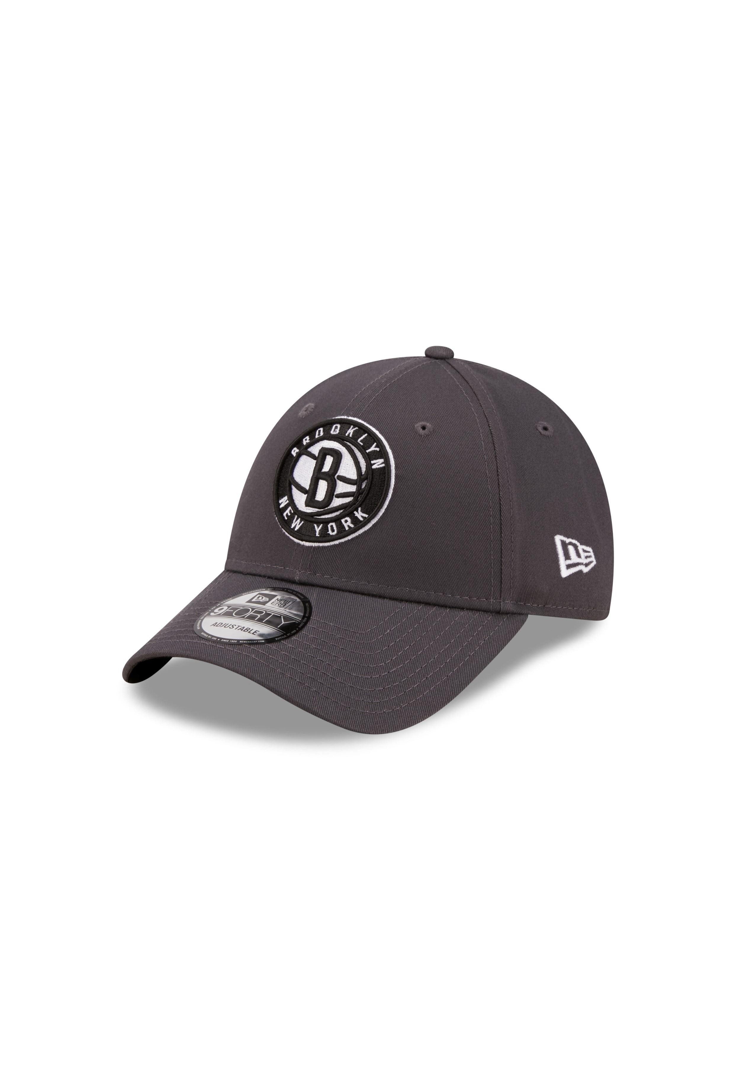 Baseball Cap Brooklyn Nets NBA Essential Graphite 9Forty Adjustable Cap New Era