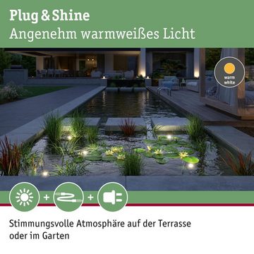 Paulmann Gartenleuchte Plug & Shine LED Teichspot in Schwarz 5W 440lm IP68, keine Angabe, Leuchtmittel enthalten: Ja, fest verbaut, LED, warmweiss, Unterwasserstrahler