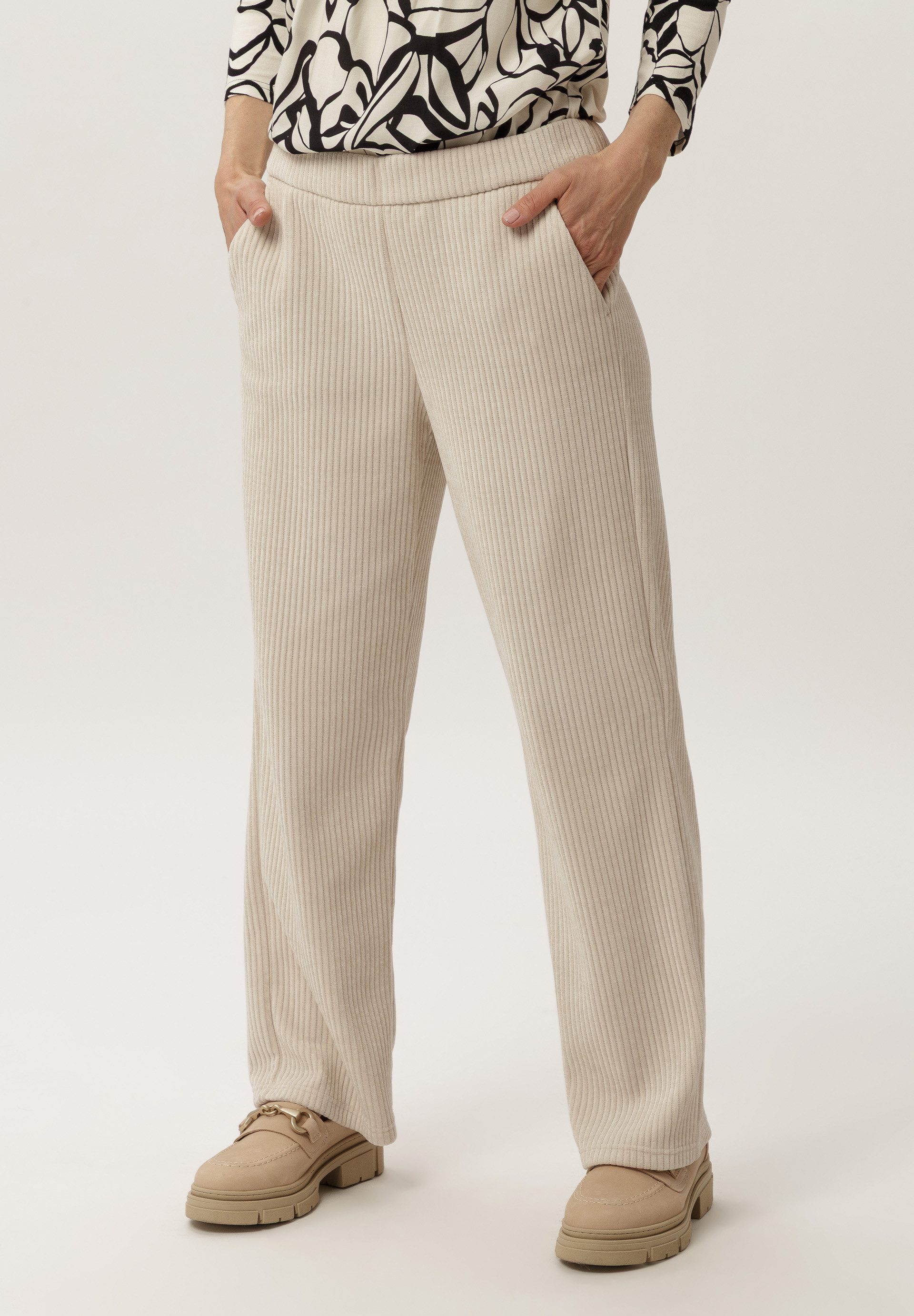 FRANK WALDER Schlupfhose mit feiner Struktur günstig online kaufen