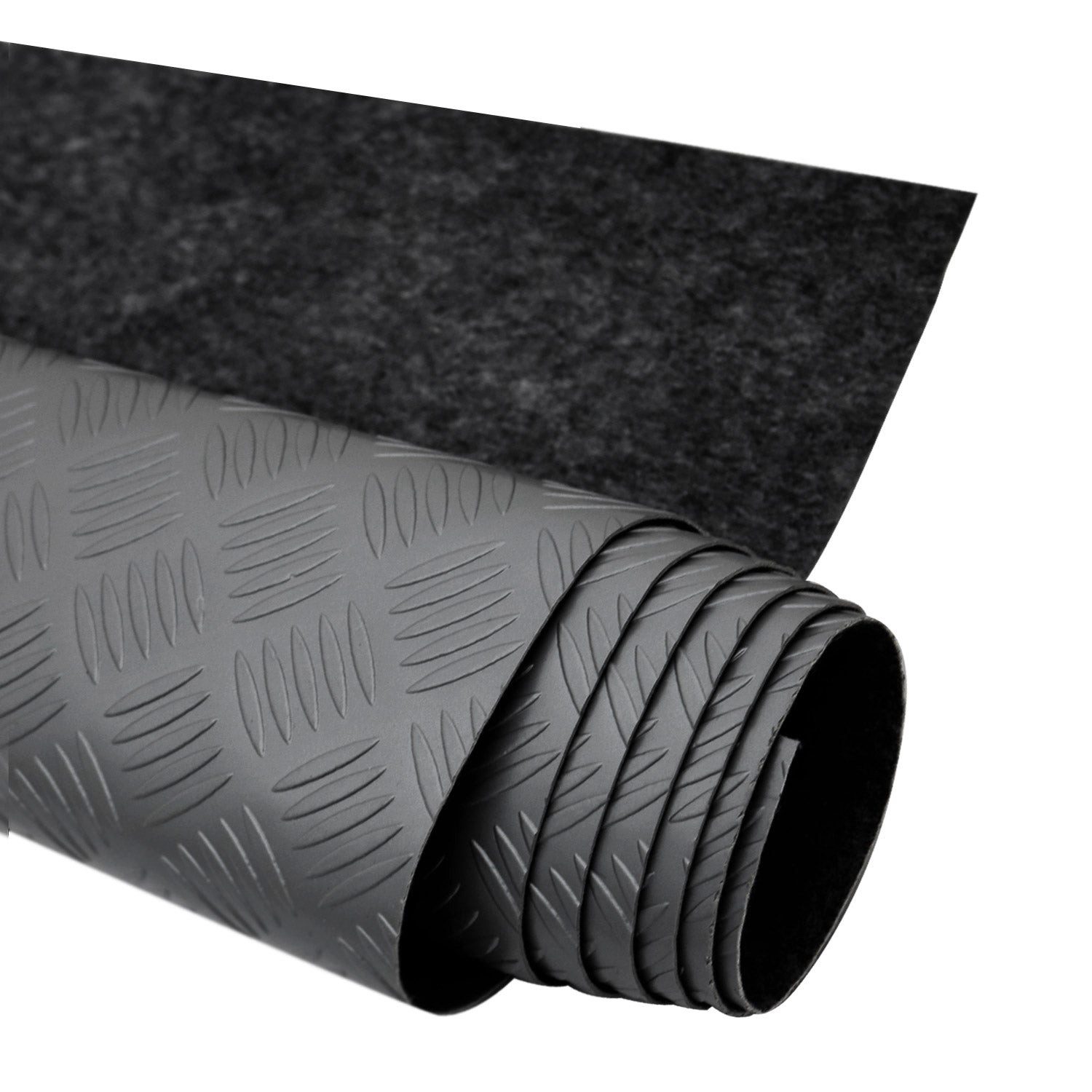 Bodenschutzmatte Antirutschmatte Gumimatte Bodenbelag 300 x 200 cm Schwarz