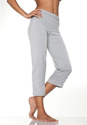 Vivance Active by Lascana Caprihose (2er-Pack) mit Gummibund, Loungewear