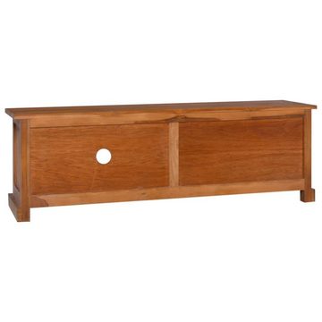 vidaXL TV-Schrank TV-Schrank 112x30x37 cm Massivholz Teak