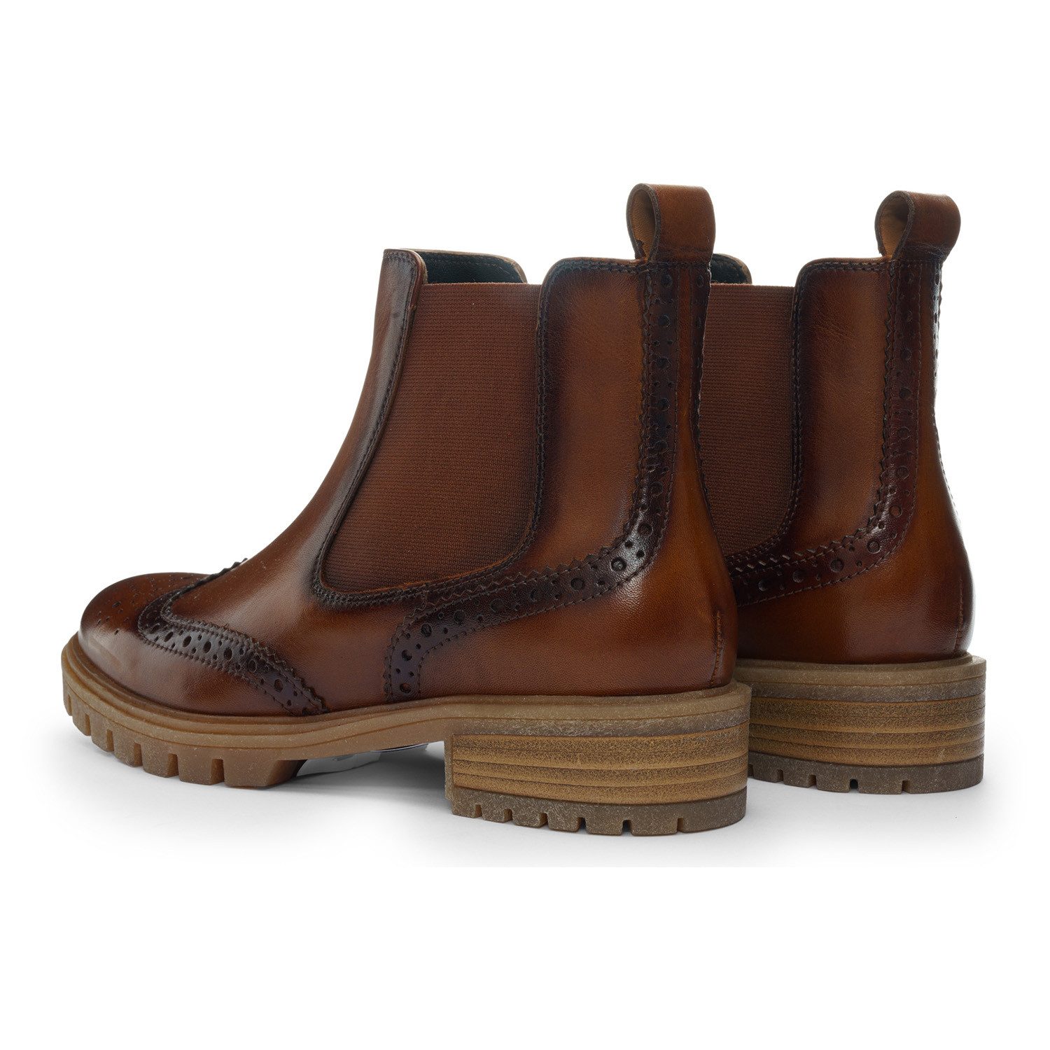 Ara TULSA Chelseaboots, Stiefelette, Schlupfboots mit Lyralochung, G-Weite (weit)