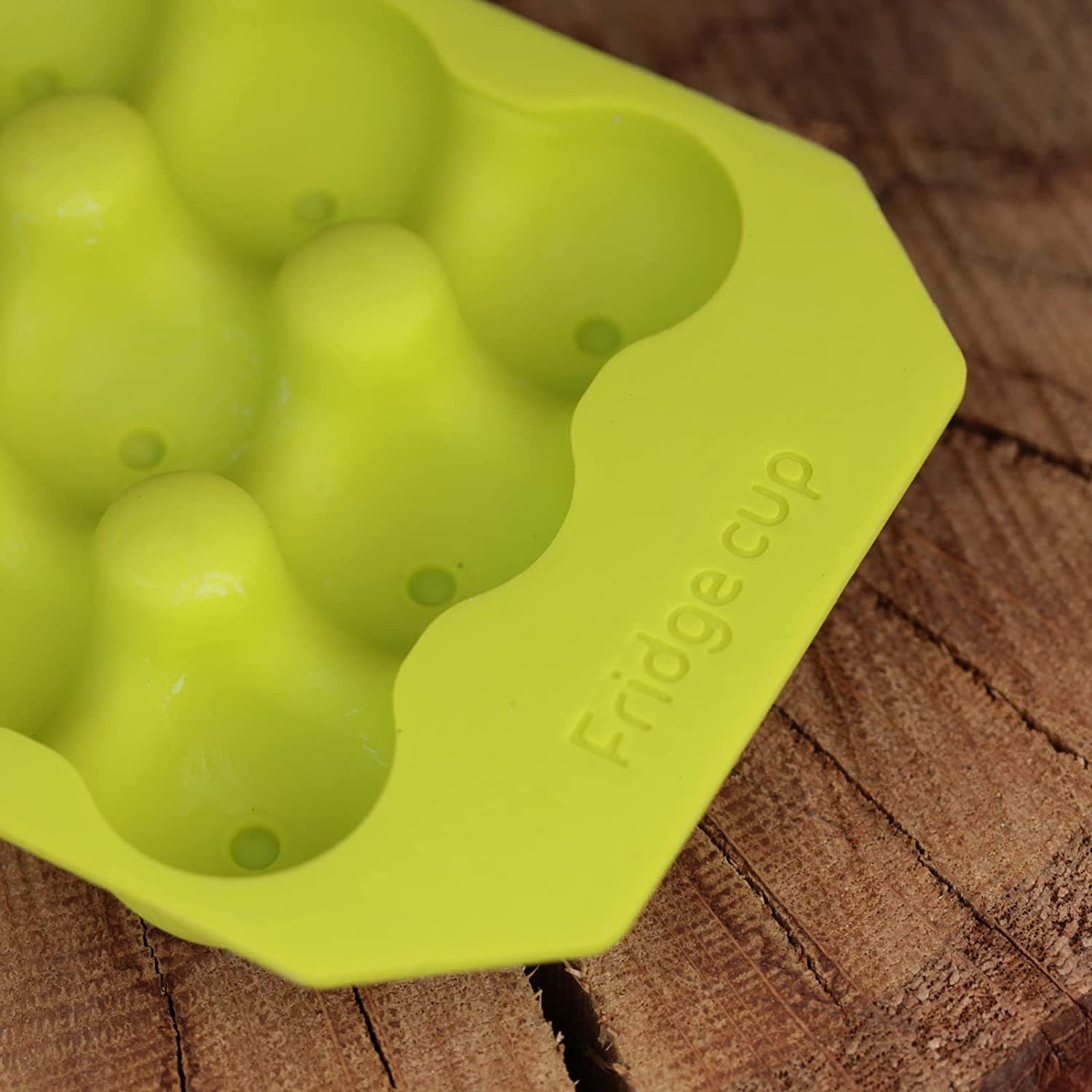 Quailzz Eierbecher Fridge Cup Wachteleierschale Eierhalter, (Silikon abwaschbar erhältlich in zwei Farben), *** BESTER PREIS ***