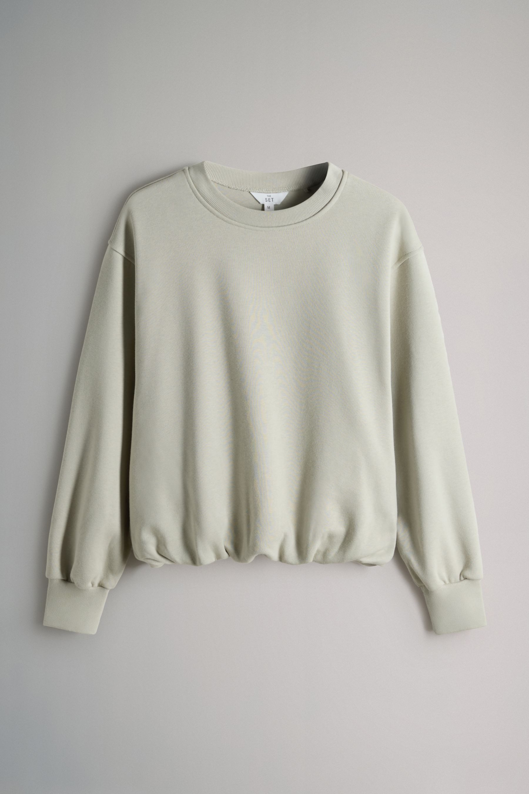 The Set Sweater The Set Sweatshirts mit Ballonsaum, 2er-Pack (2-tlg) günstig online kaufen