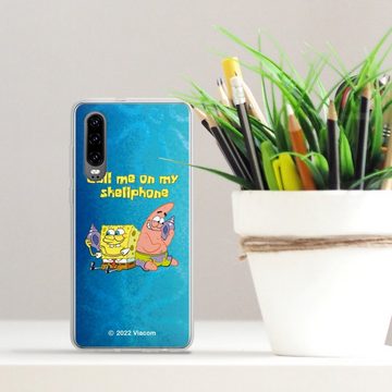 DeinDesign Handyhülle Patrick Star Spongebob Schwammkopf Serienmotiv, Huawei P30 Silikon Hülle Bumper Case Handy Schutzhülle