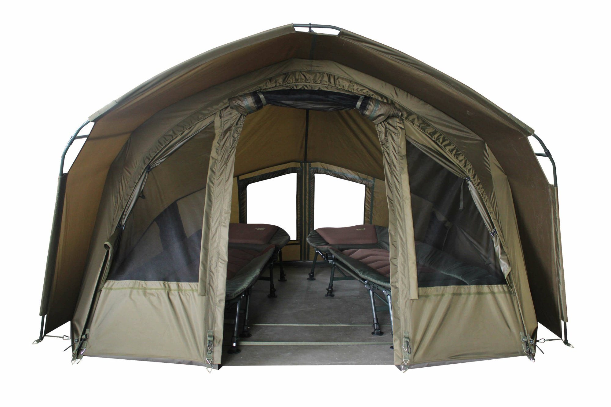 MK Angelsport Angelzelt Fort Knox 2.0 Pro Dome 2Man + Carp Chair, Personen: 2