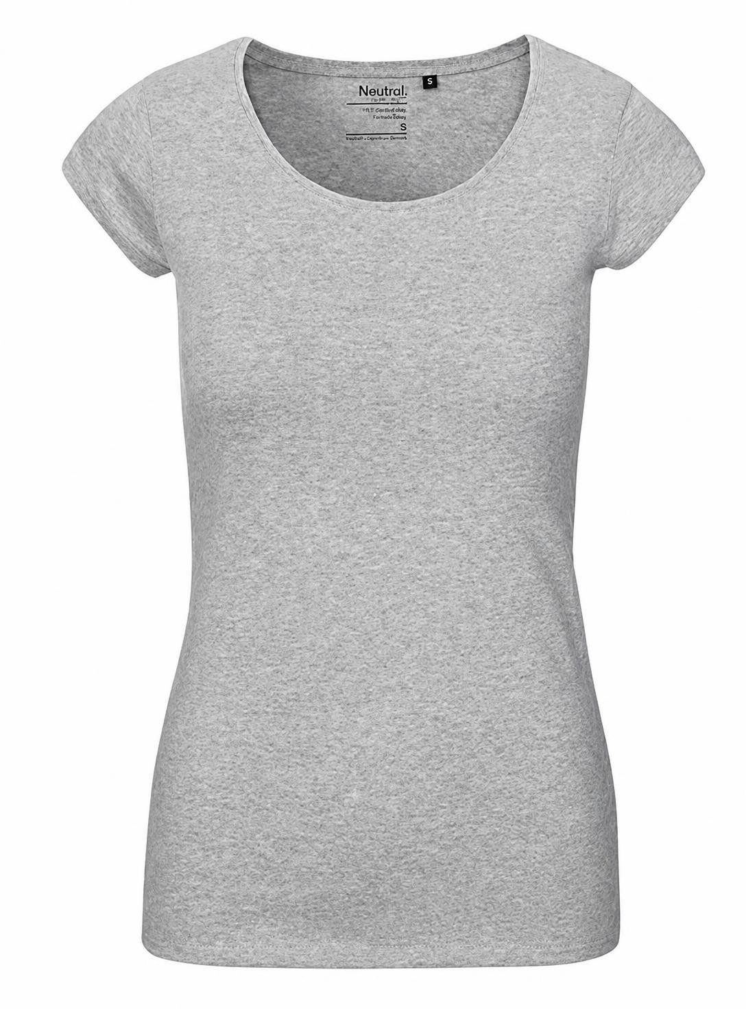 Neutral Rundhalsshirt Damen Roundneck T-Shirt / 100% Fairtrade-Baumwolle