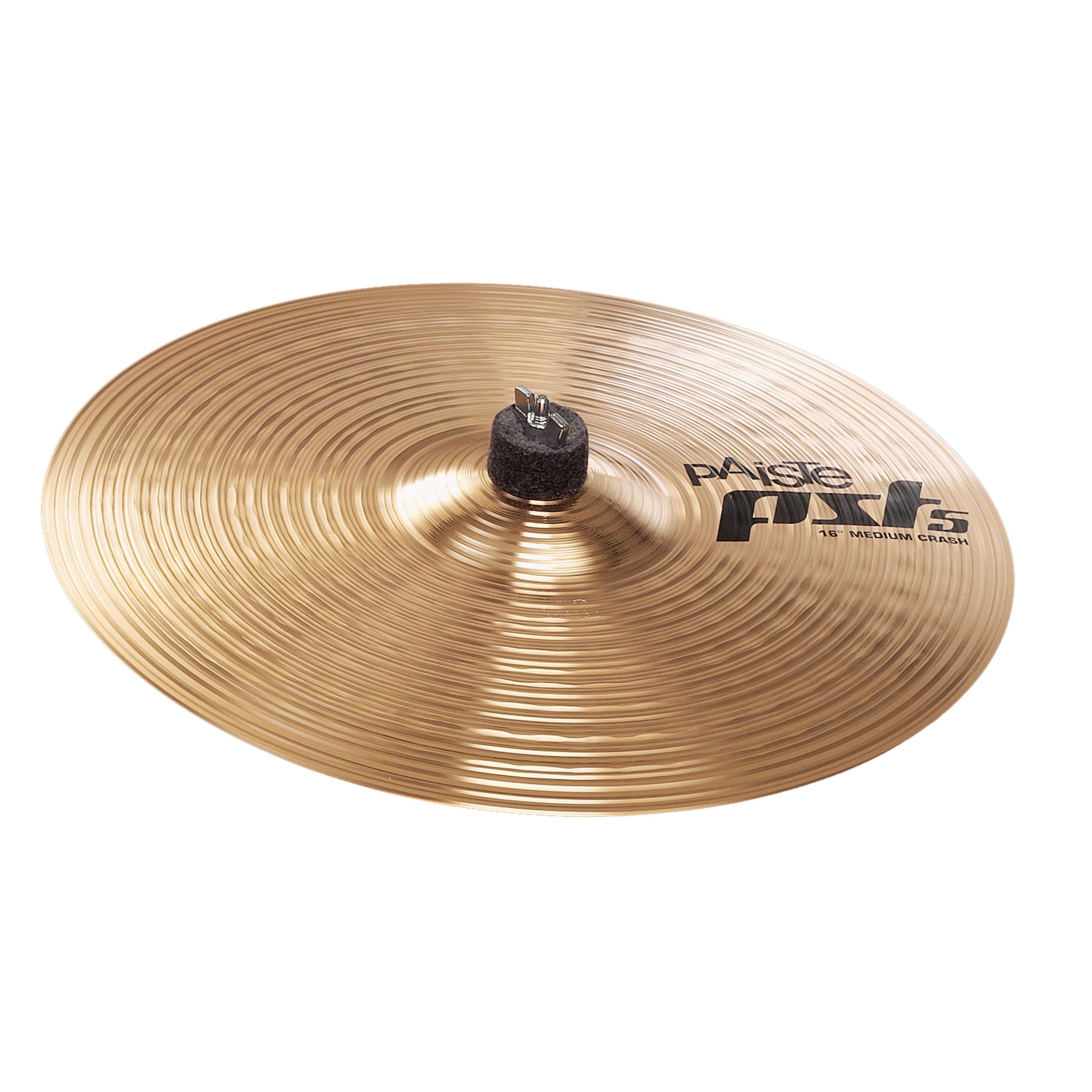 Paiste Becken,PST5 Medium Crash 16" Version 2014, Cymbals, Crash Becken, PST5 Medium Crash 16", Version 2014 - Crash Becken
